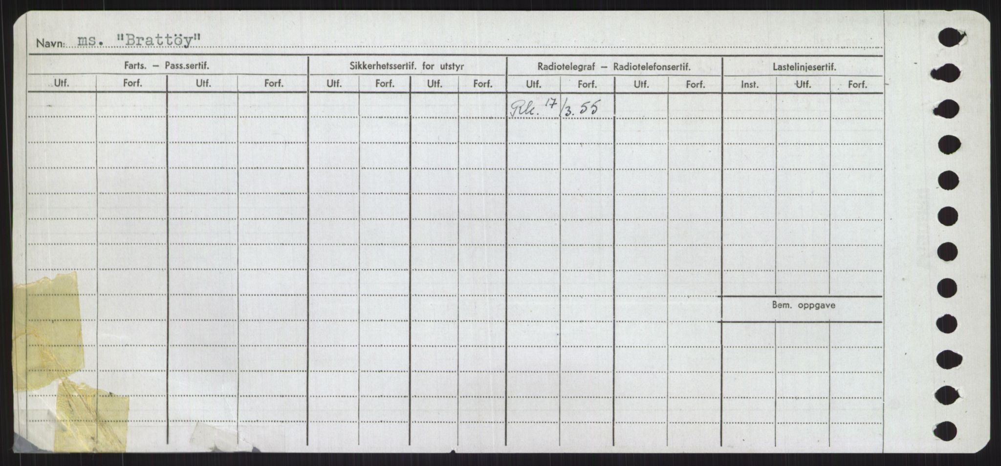 Sjøfartsdirektoratet med forløpere, Skipsmålingen, AV/RA-S-1627/H/Ha/L0001/0002: Fartøy, A-Eig / Fartøy Bjør-Eig, p. 252