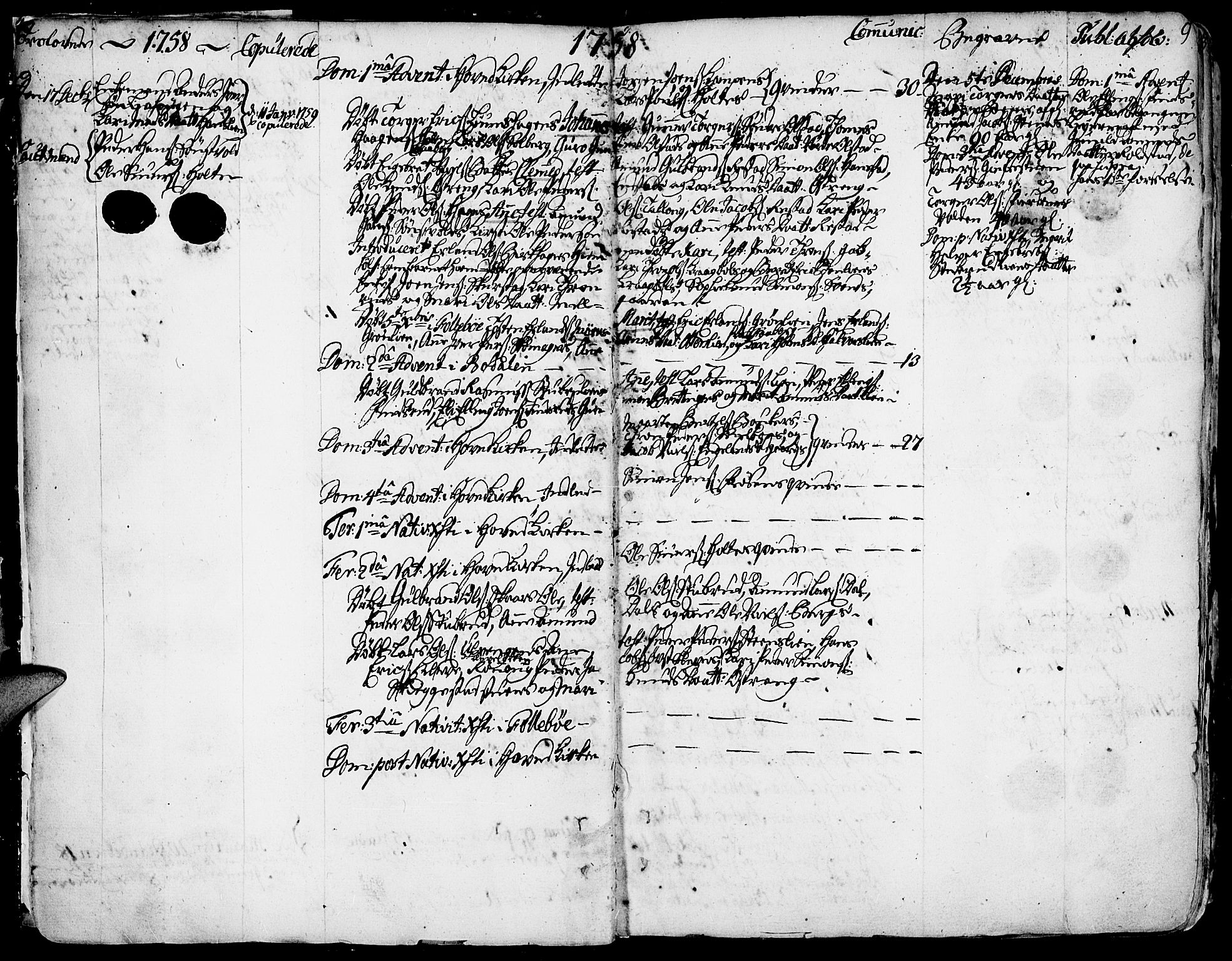 Gausdal prestekontor, SAH/PREST-090/H/Ha/Haa/L0003: Parish register (official) no. 3, 1758-1809, p. 9