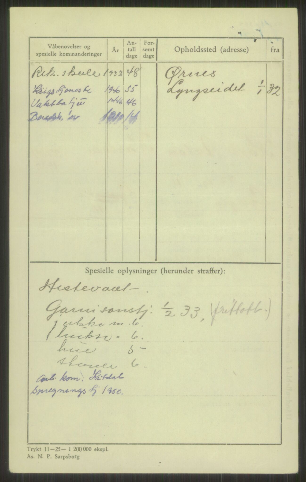 Forsvaret, Troms infanteriregiment nr. 16, AV/RA-RAFA-3146/P/Pa/L0016: Rulleblad for regimentets menige mannskaper, årsklasse 1932, 1932, p. 810