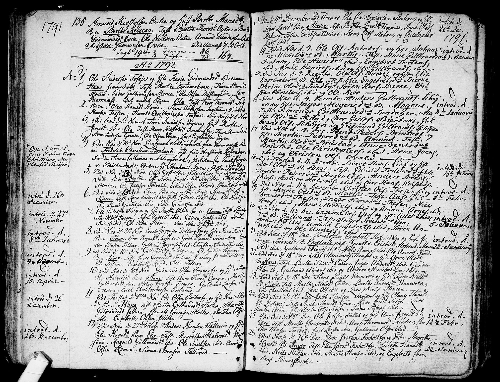 Nes prestekontor Kirkebøker, AV/SAO-A-10410/F/Fa/L0004: Parish register (official) no. I 4, 1781-1816, p. 52