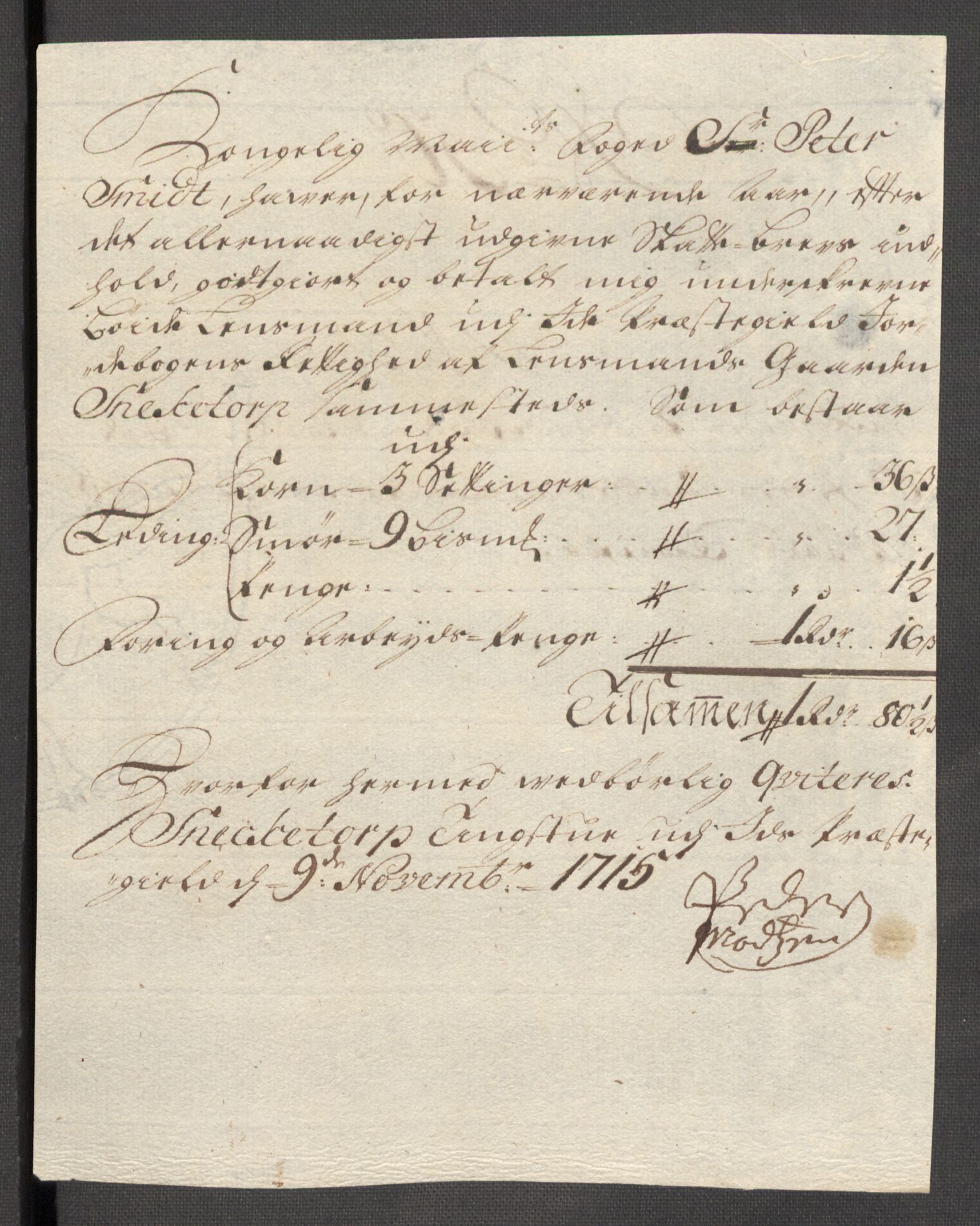 Rentekammeret inntil 1814, Reviderte regnskaper, Fogderegnskap, AV/RA-EA-4092/R01/L0023: Fogderegnskap Idd og Marker, 1715-1716, p. 223