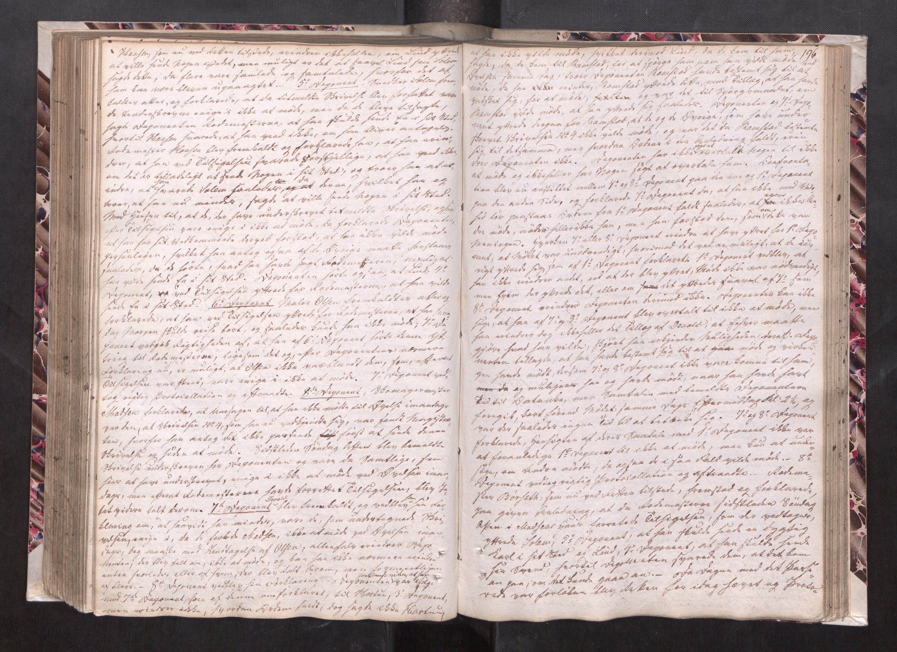Molde byfogd, AV/SAT-A-0025/1/1A/L0003: Justisprotokoll, 1836-1841, p. 195b-196a