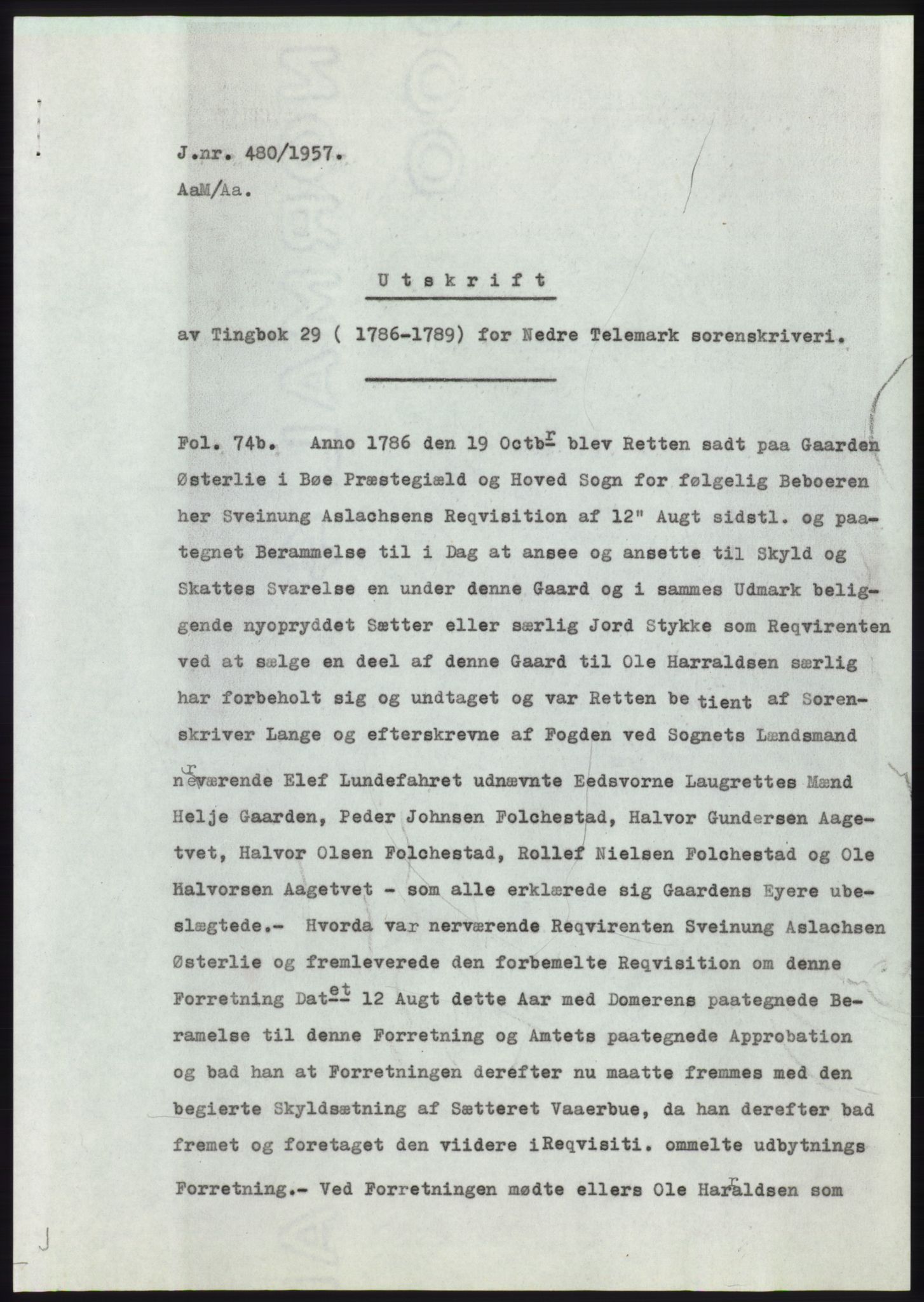 Statsarkivet i Kongsberg, SAKO/A-0001, 1957, p. 130