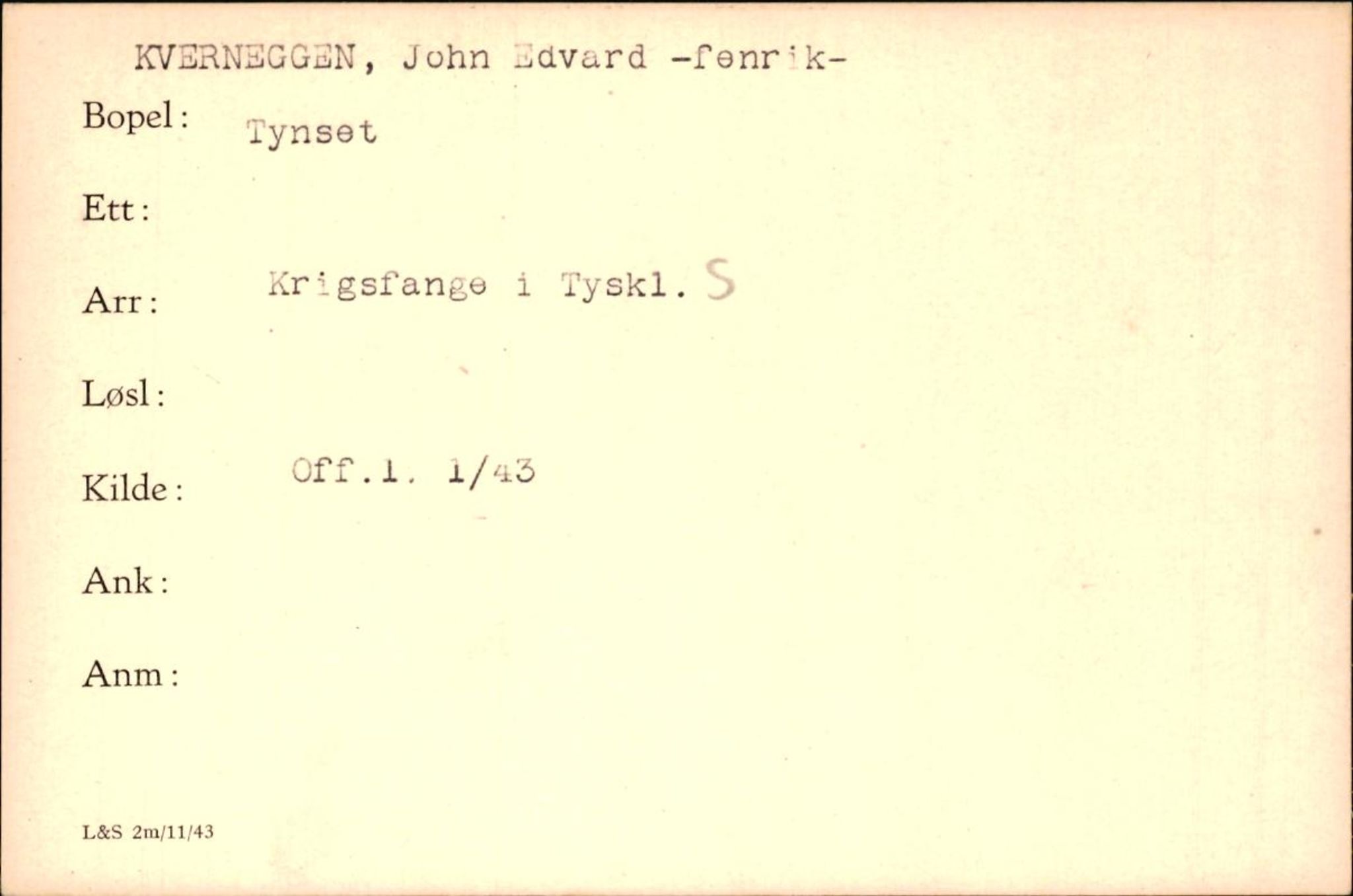 Forsvaret, Forsvarets krigshistoriske avdeling, AV/RA-RAFA-2017/Y/Yf/L0200: II-C-11-2102  -  Norske krigsfanger i Tyskland, 1940-1945, p. 619