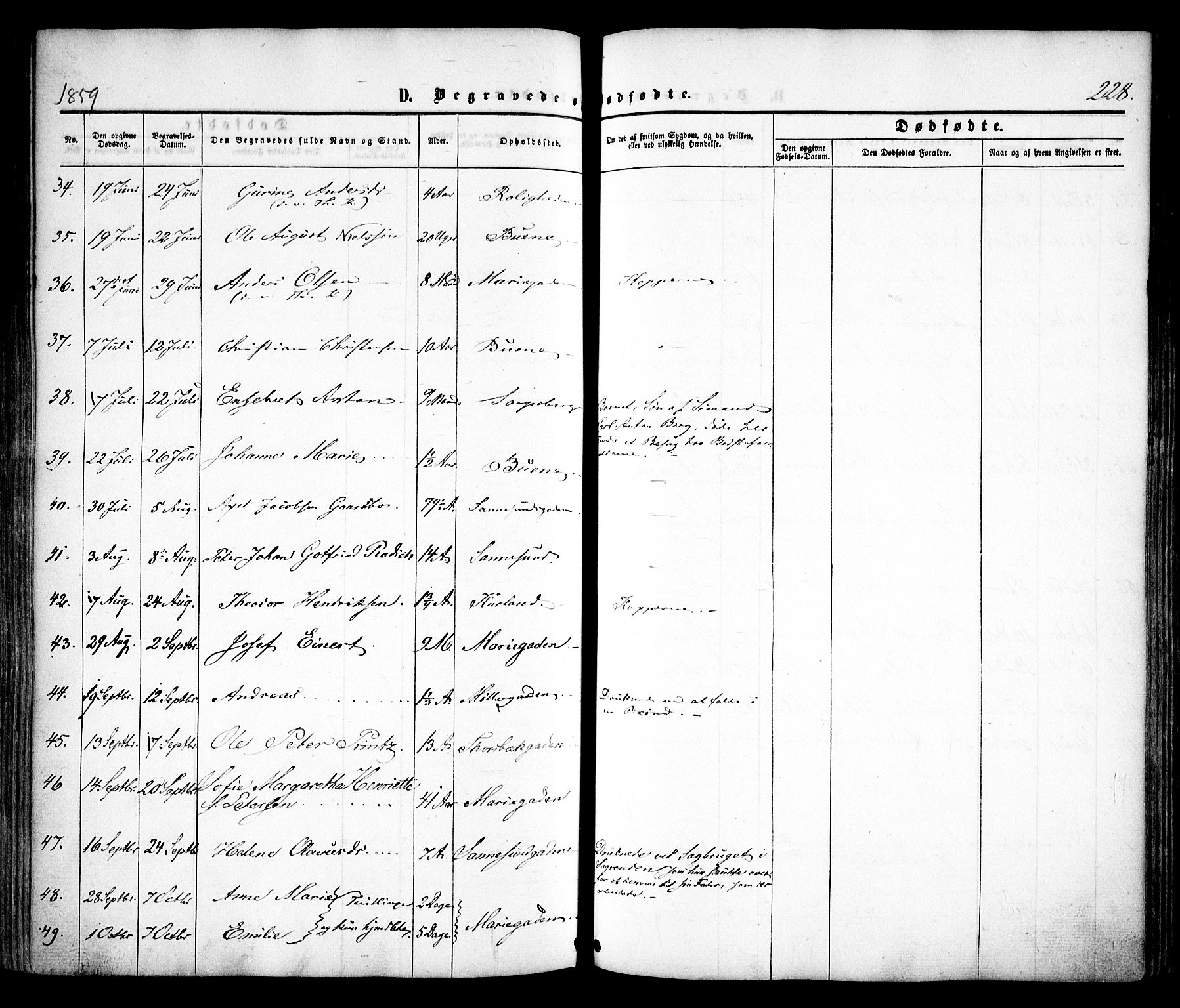 Sarpsborg prestekontor Kirkebøker, SAO/A-2006/F/Fa/L0001: Parish register (official) no. 1, 1859-1868, p. 228