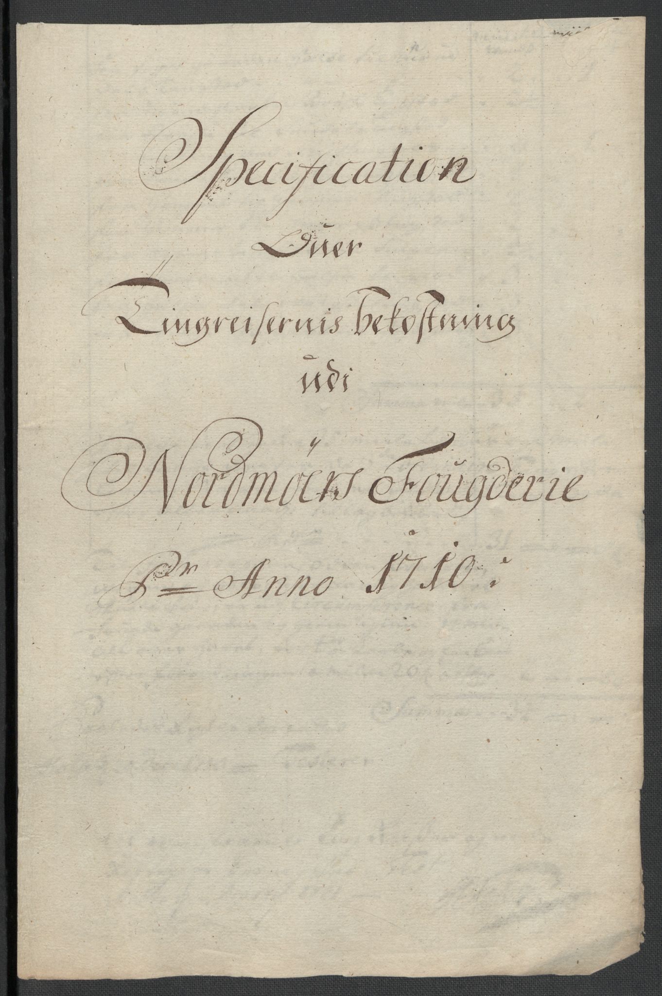 Rentekammeret inntil 1814, Reviderte regnskaper, Fogderegnskap, RA/EA-4092/R56/L3744: Fogderegnskap Nordmøre, 1709-1710, p. 324