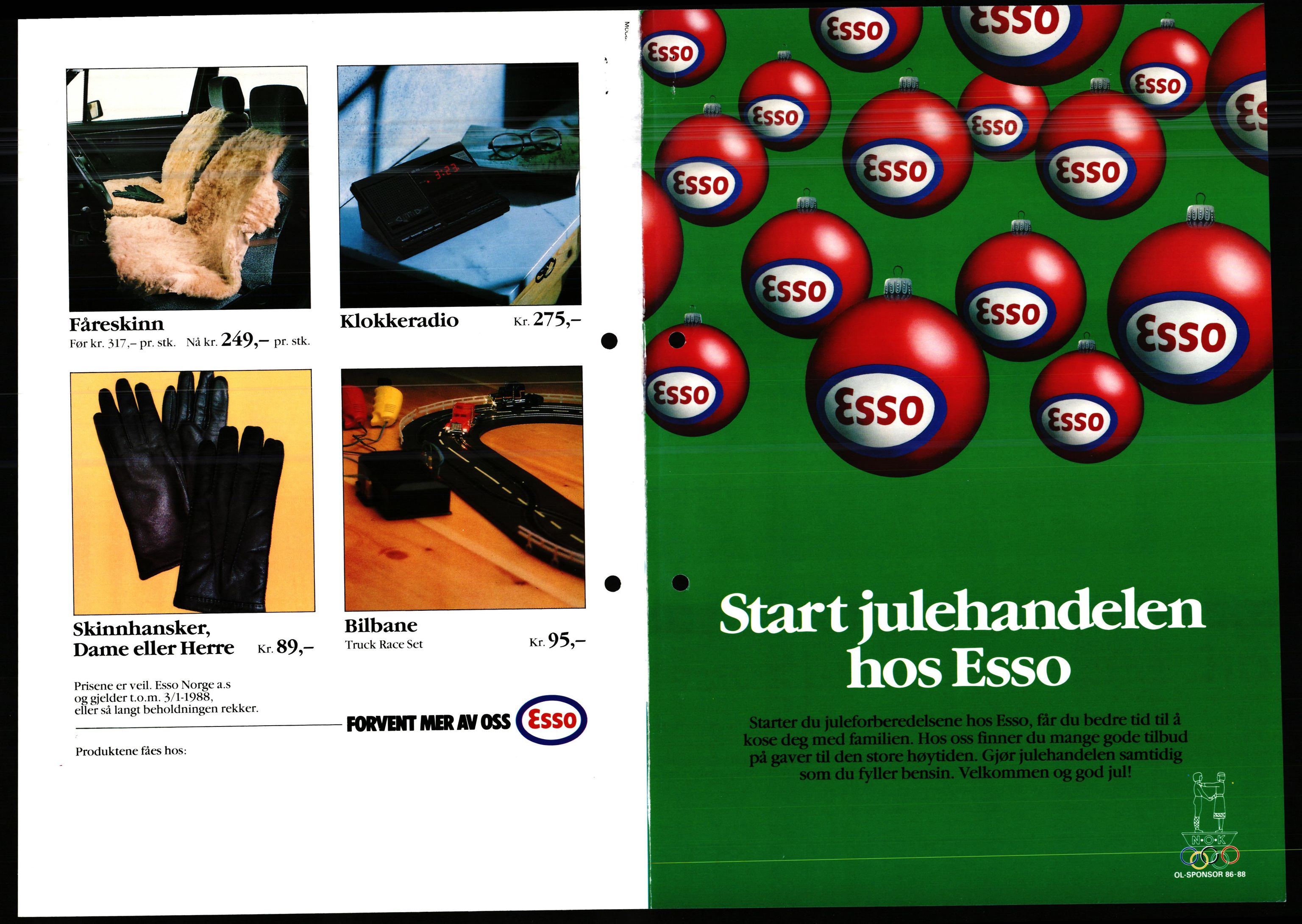 Pa 0982 - Esso Norge A/S, AV/SAST-A-100448/X/Xd/L0003: Ukenytt, 1987-1991