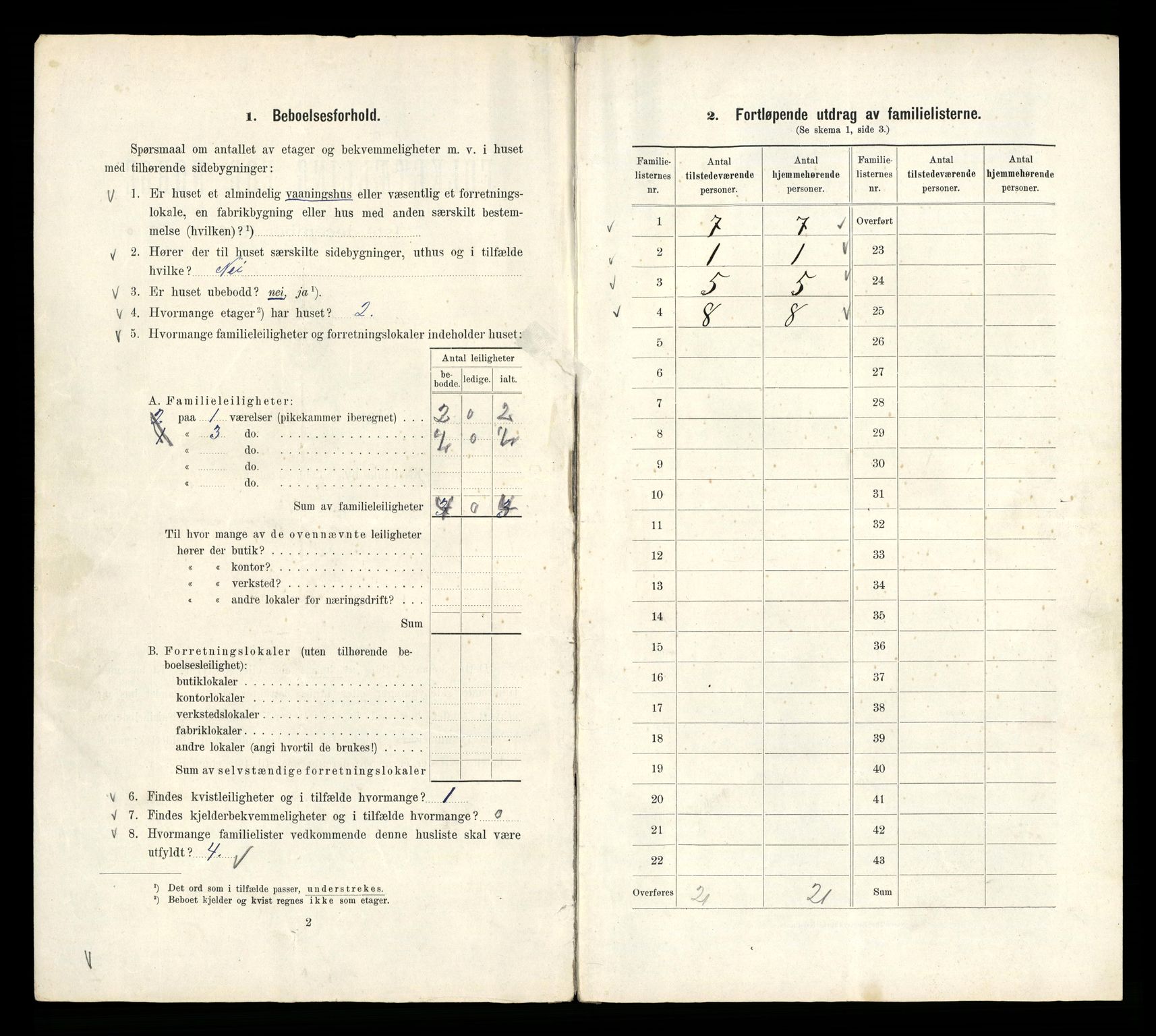 RA, 1910 census for Kristiania, 1910, p. 51632