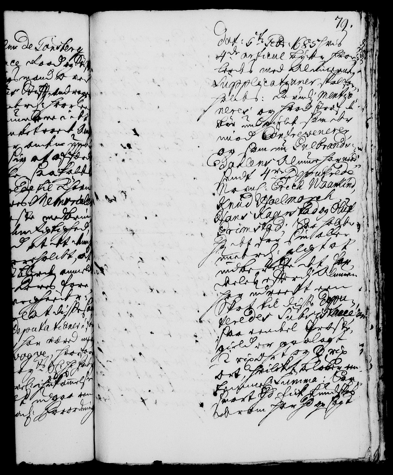 Rentekammeret, Kammerkanselliet, RA/EA-3111/G/Gh/Gha/L0004: Norsk ekstraktmemorialprotokoll, sak. 766-941 (merket RK 53.49), 1721, p. 79