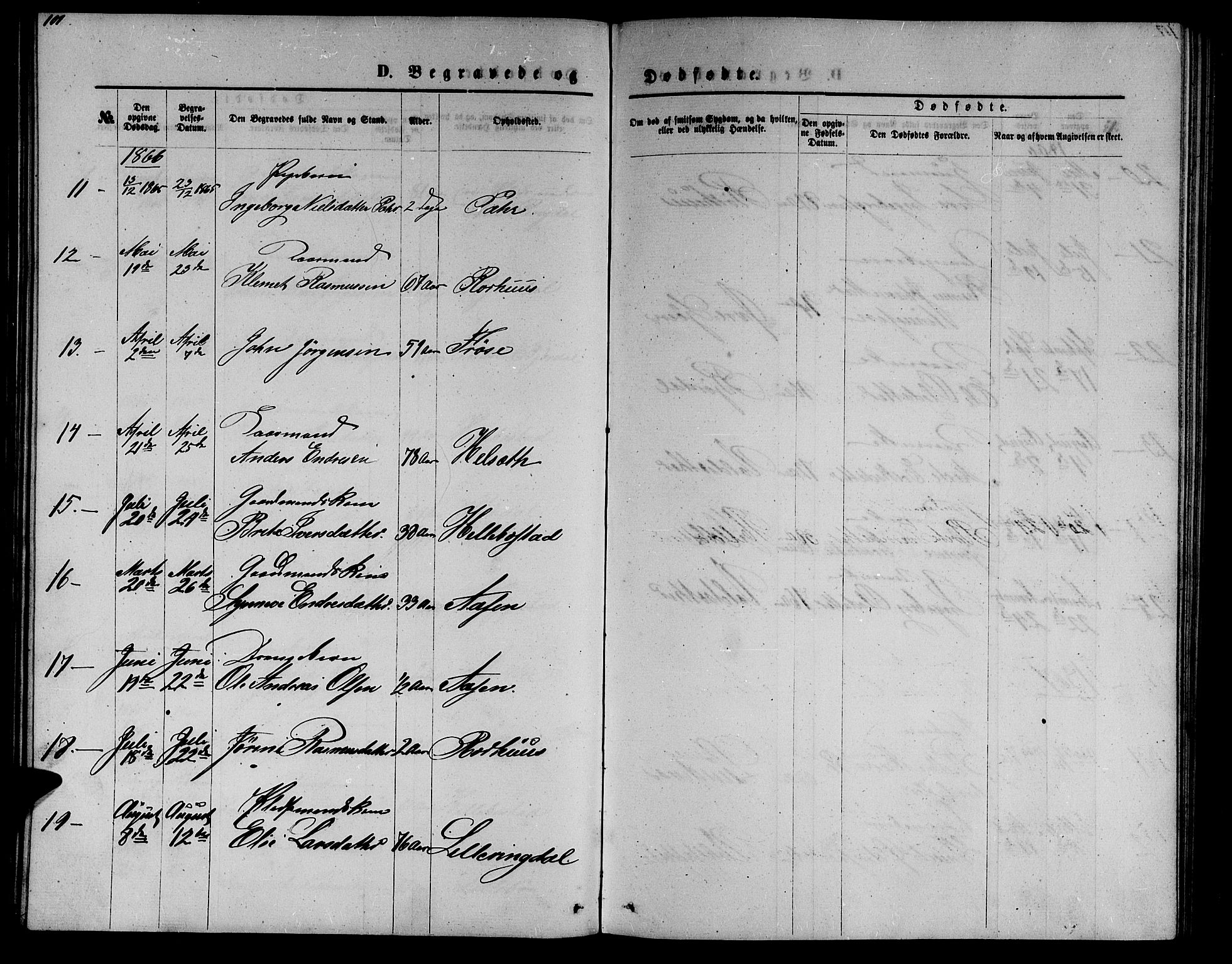 Ministerialprotokoller, klokkerbøker og fødselsregistre - Møre og Romsdal, SAT/A-1454/517/L0229: Parish register (copy) no. 517C02, 1864-1879, p. 101