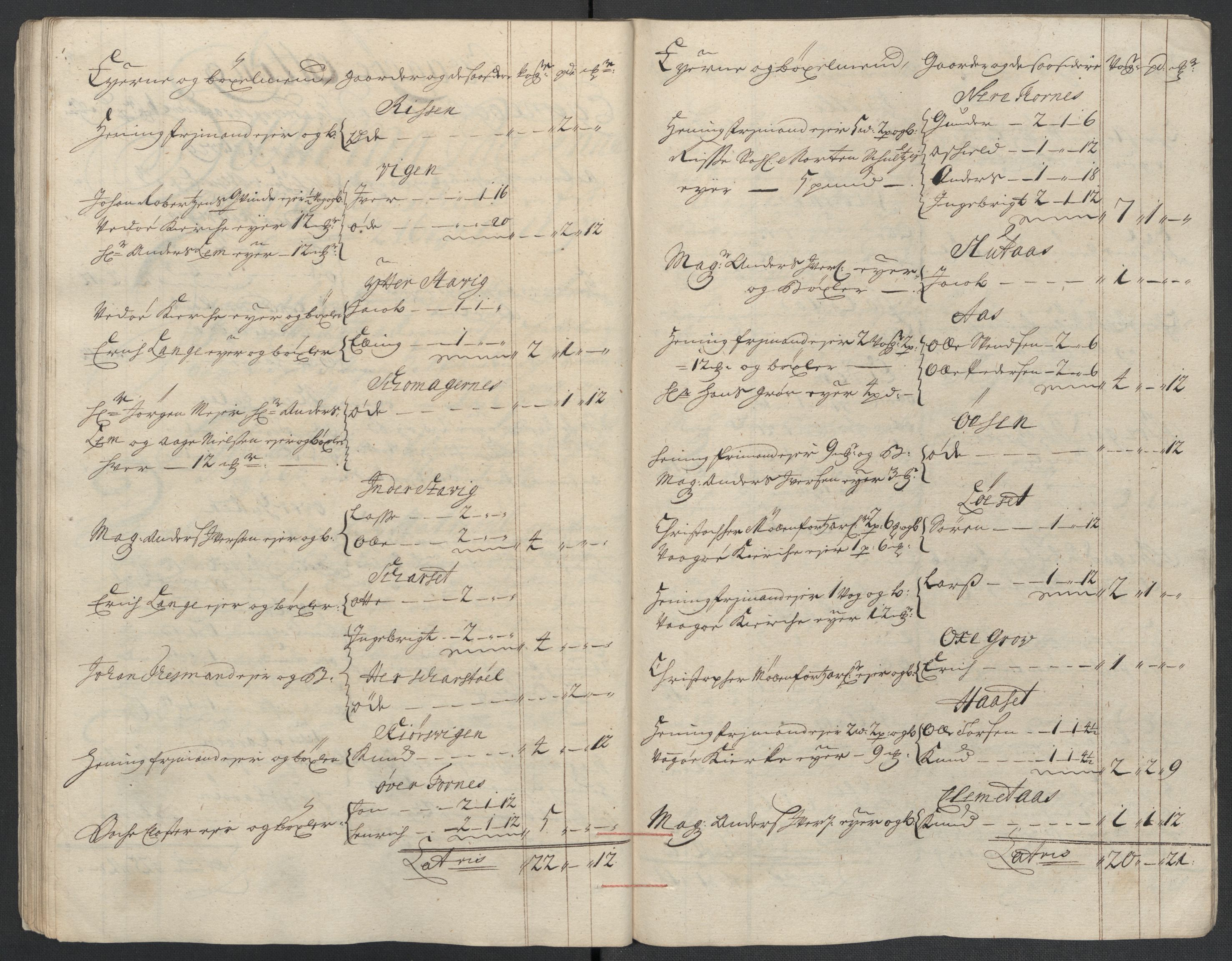 Rentekammeret inntil 1814, Reviderte regnskaper, Fogderegnskap, AV/RA-EA-4092/R55/L3658: Fogderegnskap Romsdal, 1707-1708, p. 236