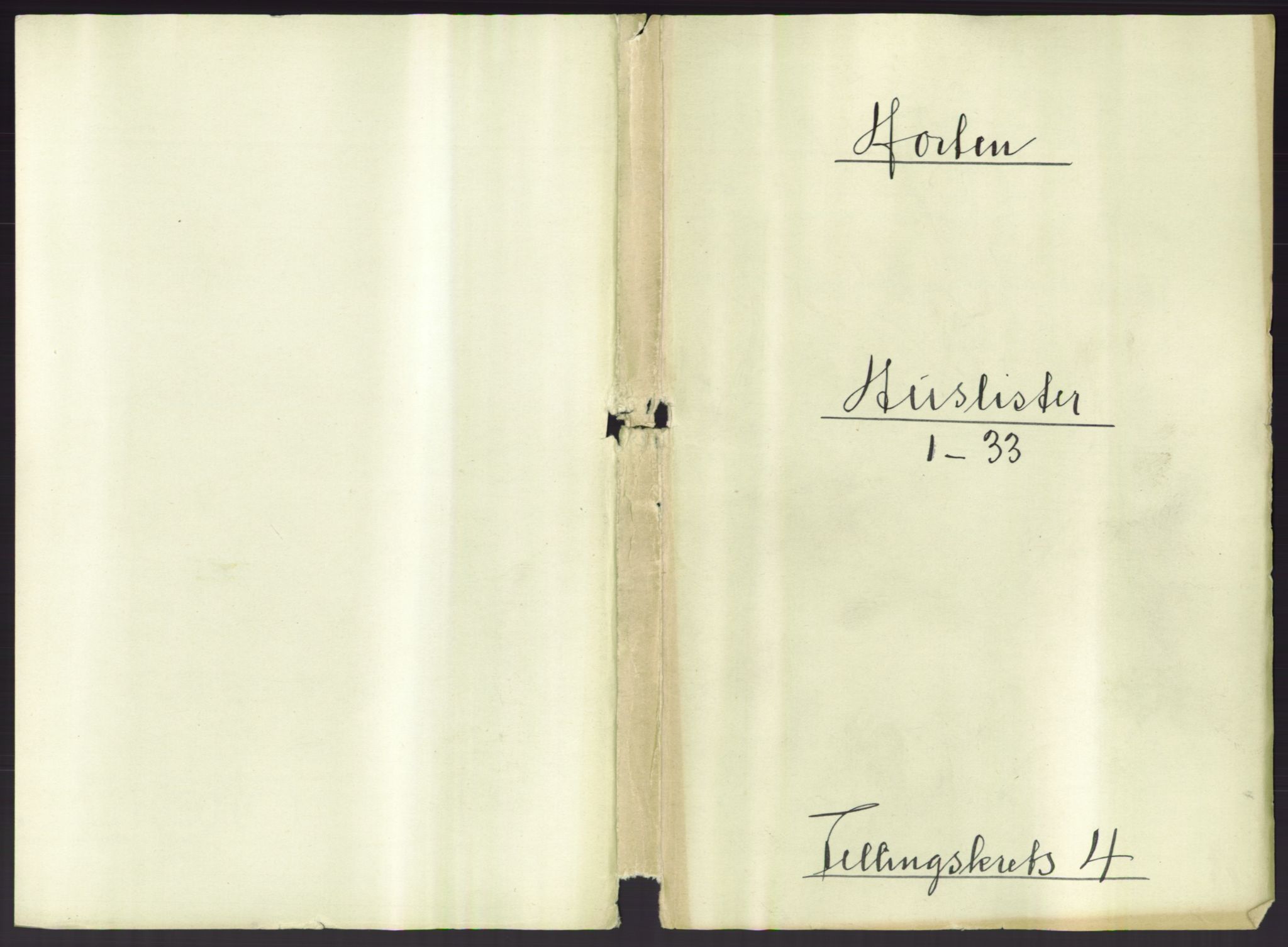 RA, 1891 census for 0703 Horten, 1891, p. 395