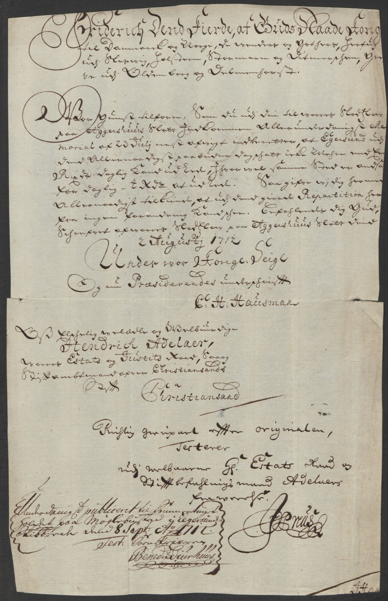 Rentekammeret inntil 1814, Reviderte regnskaper, Fogderegnskap, AV/RA-EA-4092/R46/L2737: Fogderegnskap Jæren og Dalane, 1712, p. 149