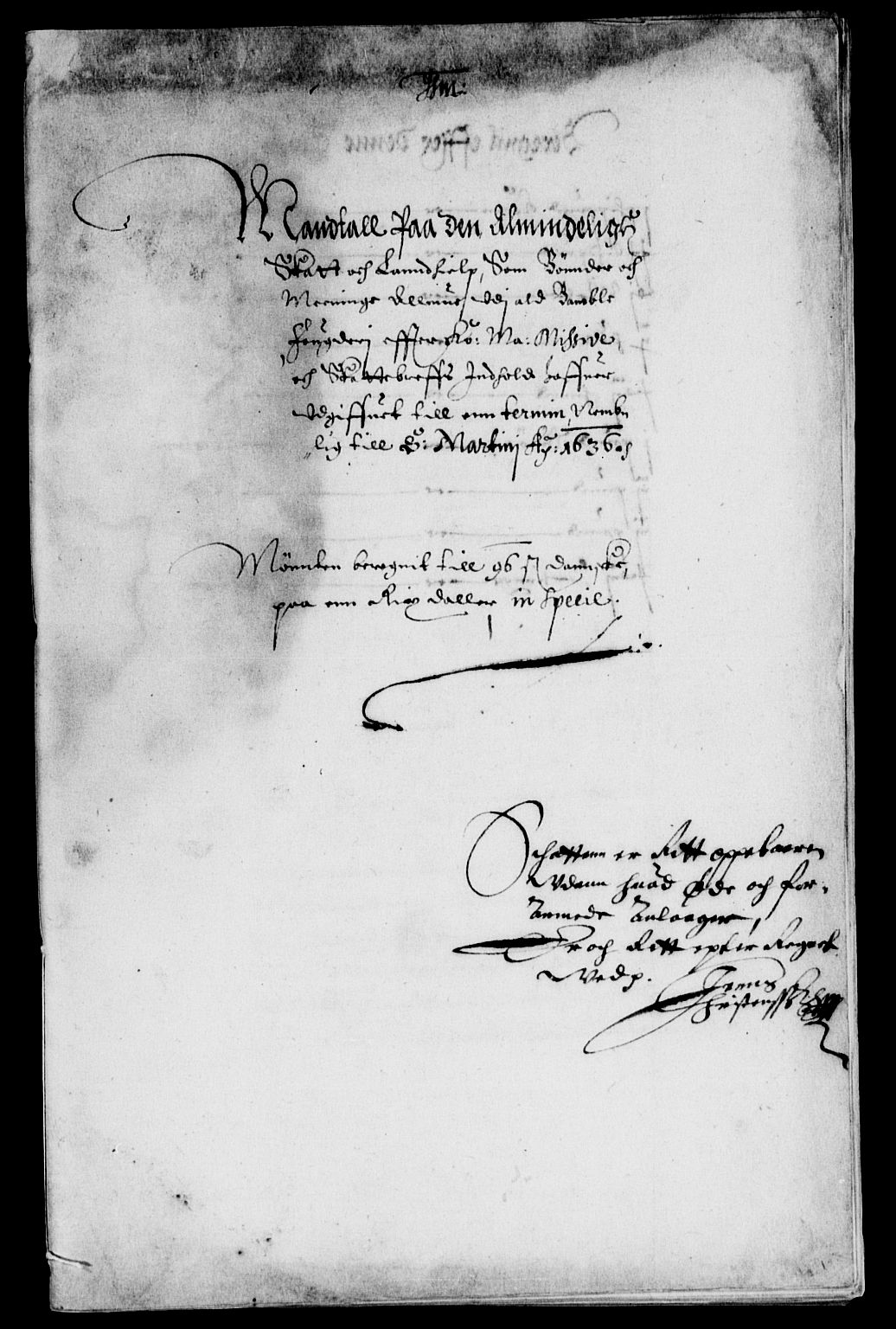 Rentekammeret inntil 1814, Reviderte regnskaper, Lensregnskaper, RA/EA-5023/R/Rb/Rbp/L0019: Bratsberg len, 1636-1638