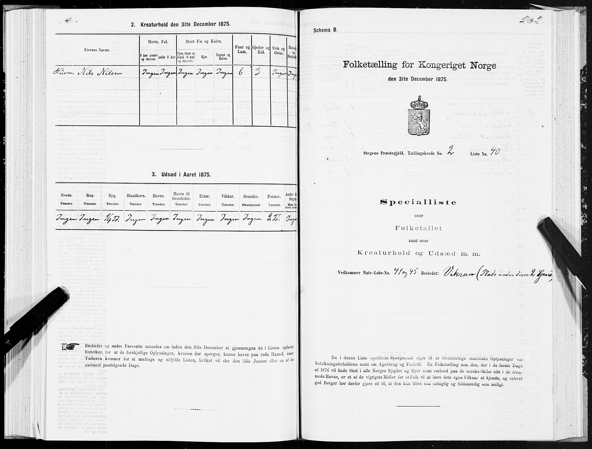 SAT, 1875 census for 1848P Steigen, 1875, p. 1202