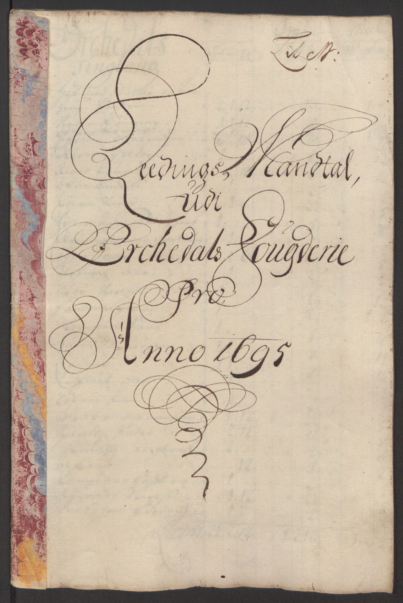 Rentekammeret inntil 1814, Reviderte regnskaper, Fogderegnskap, RA/EA-4092/R60/L3945: Fogderegnskap Orkdal og Gauldal, 1695, p. 192