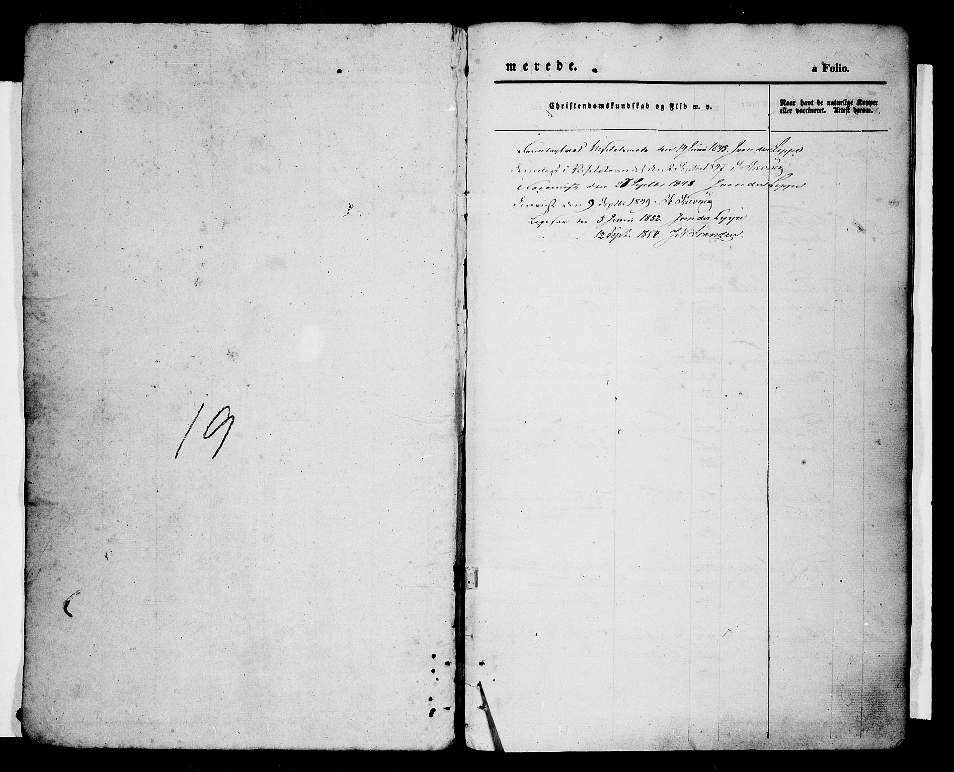 Vennesla sokneprestkontor, SAK/1111-0045/Fa/Fac/L0005: Parish register (official) no. A 5, 1844-1855