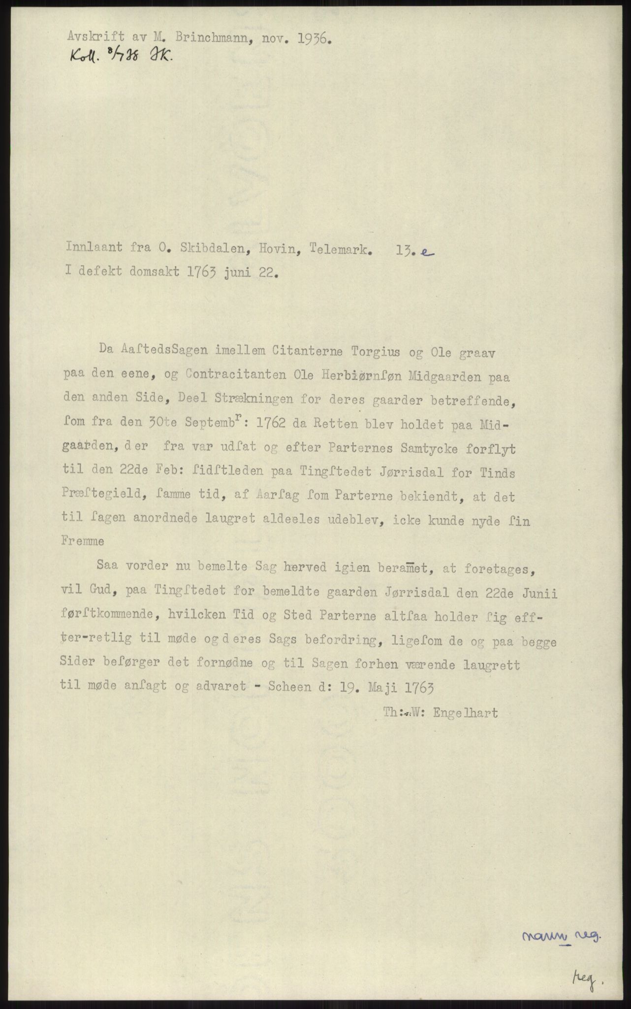 Samlinger til kildeutgivelse, Diplomavskriftsamlingen, RA/EA-4053/H/Ha, p. 2995