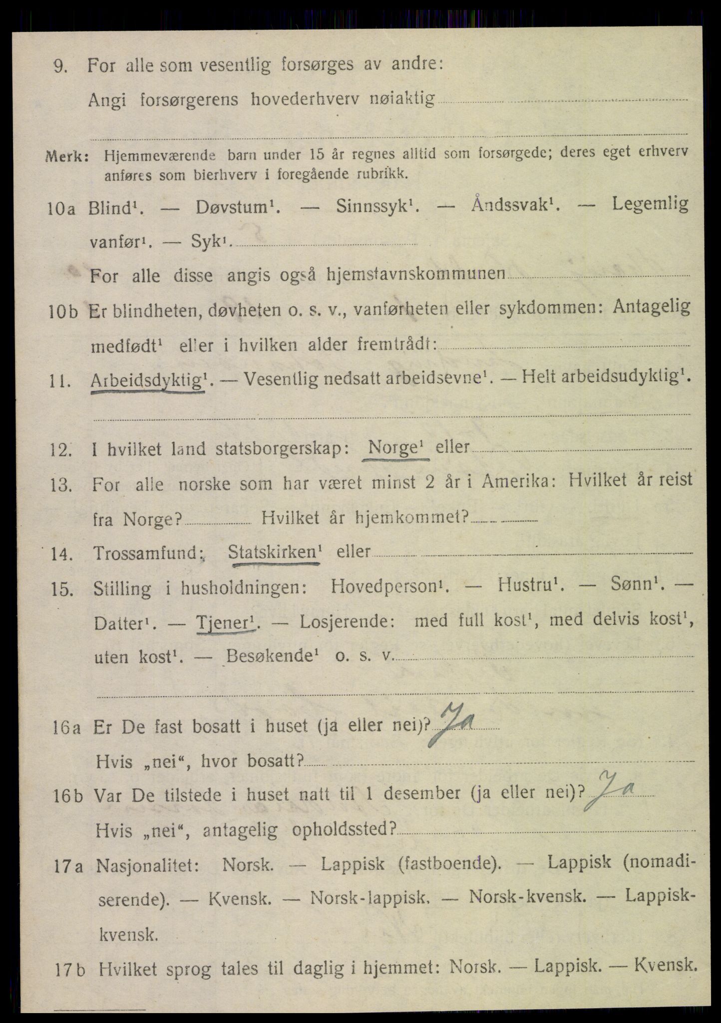 SAT, 1920 census for Herøy, 1920, p. 5615