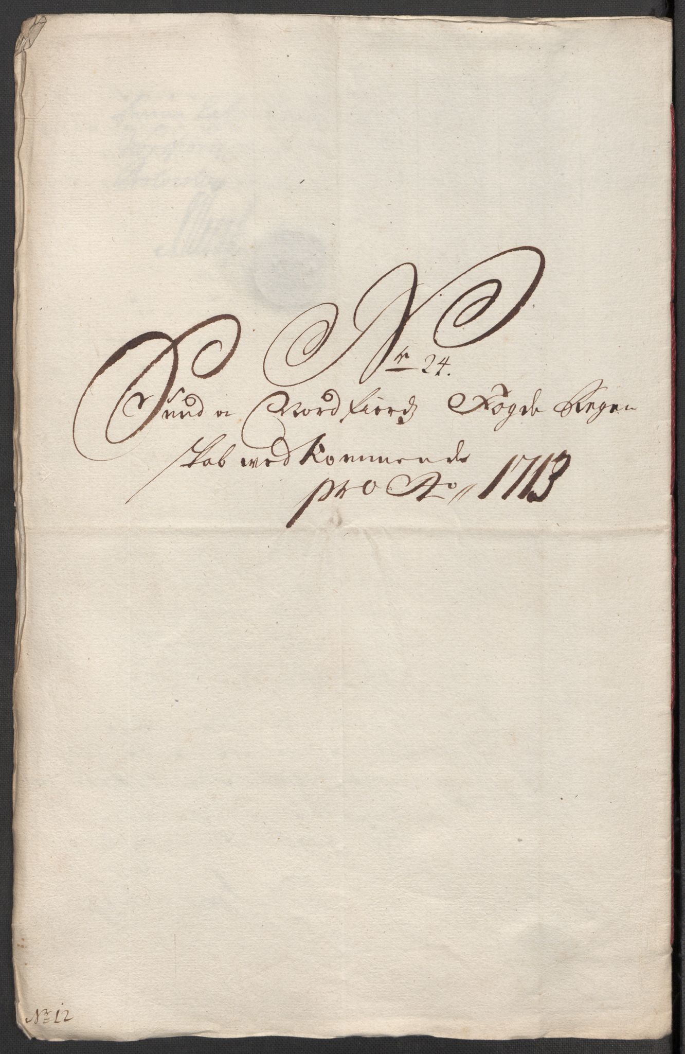 Rentekammeret inntil 1814, Reviderte regnskaper, Fogderegnskap, RA/EA-4092/R53/L3437: Fogderegnskap Sunn- og Nordfjord, 1713, p. 312