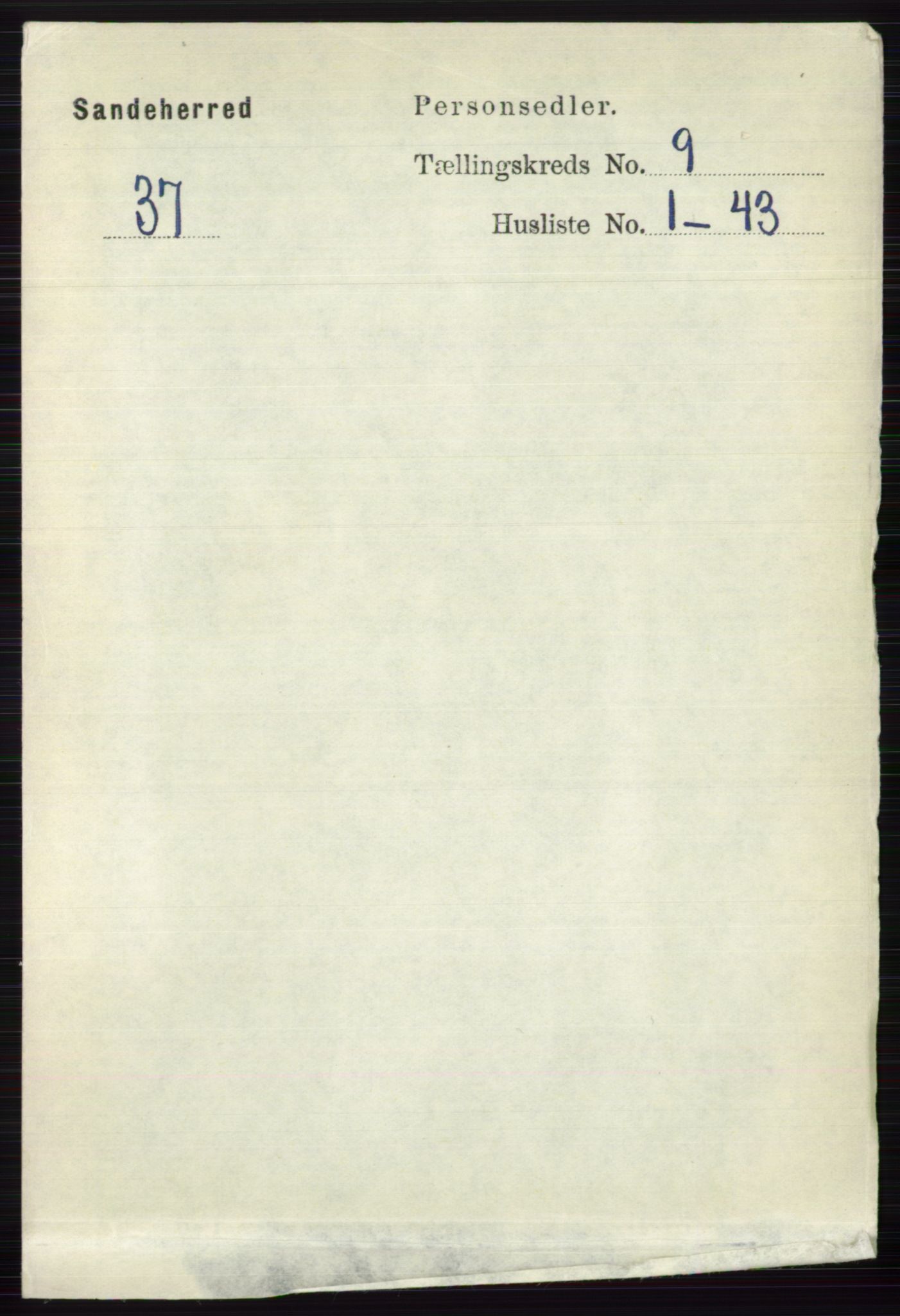 RA, 1891 census for 0724 Sandeherred, 1891, p. 5545