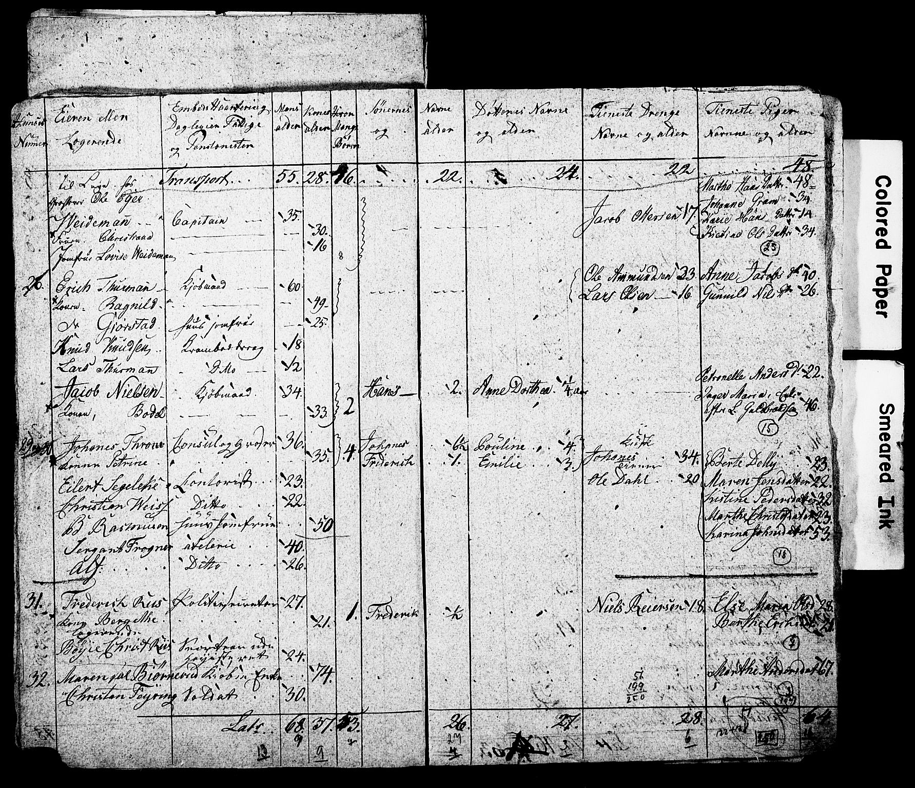 SAO, Census 1815 for Kristiania, 1815, p. 71