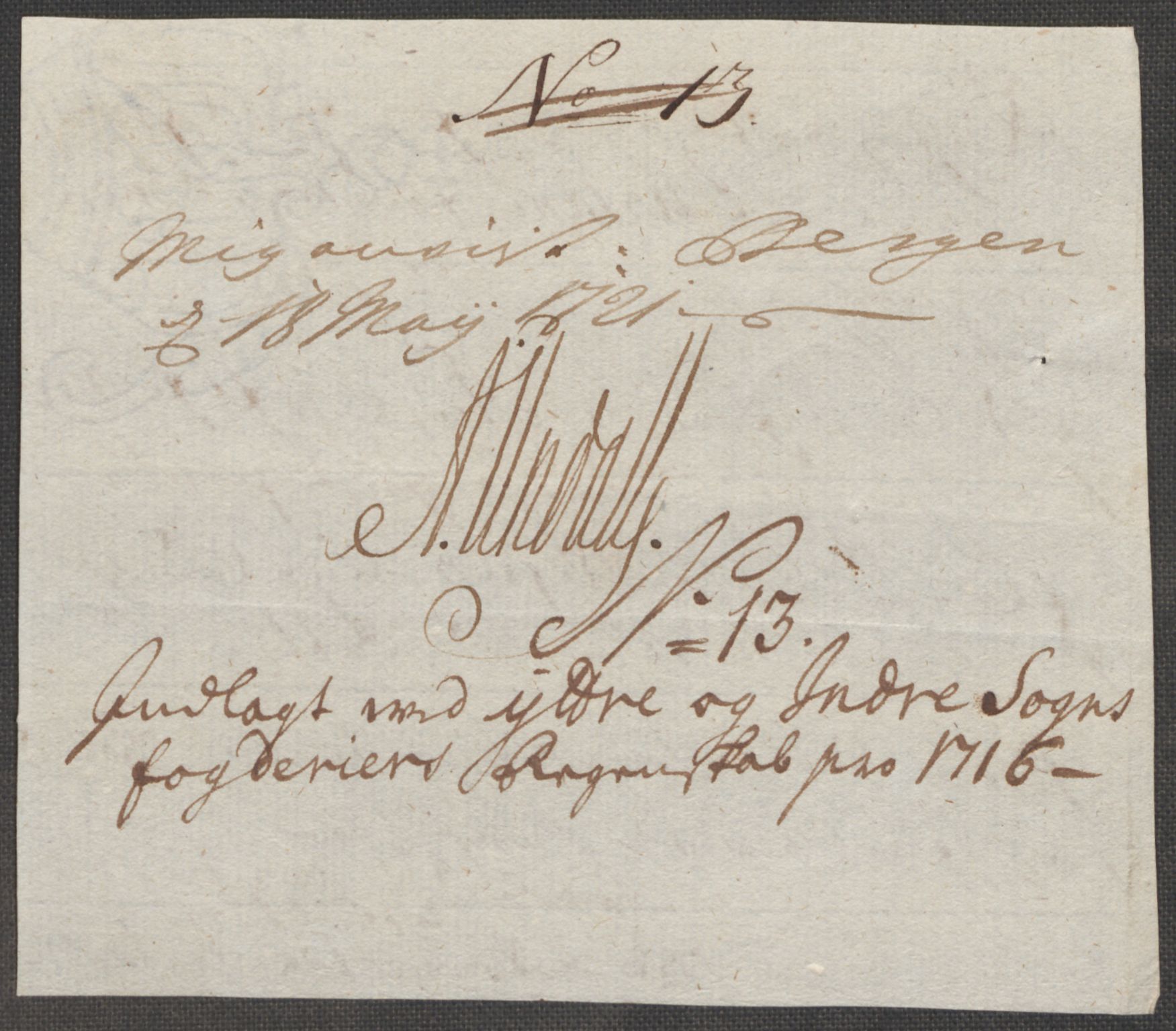 Rentekammeret inntil 1814, Reviderte regnskaper, Fogderegnskap, AV/RA-EA-4092/R52/L3320: Fogderegnskap Sogn, 1715-1716, p. 429