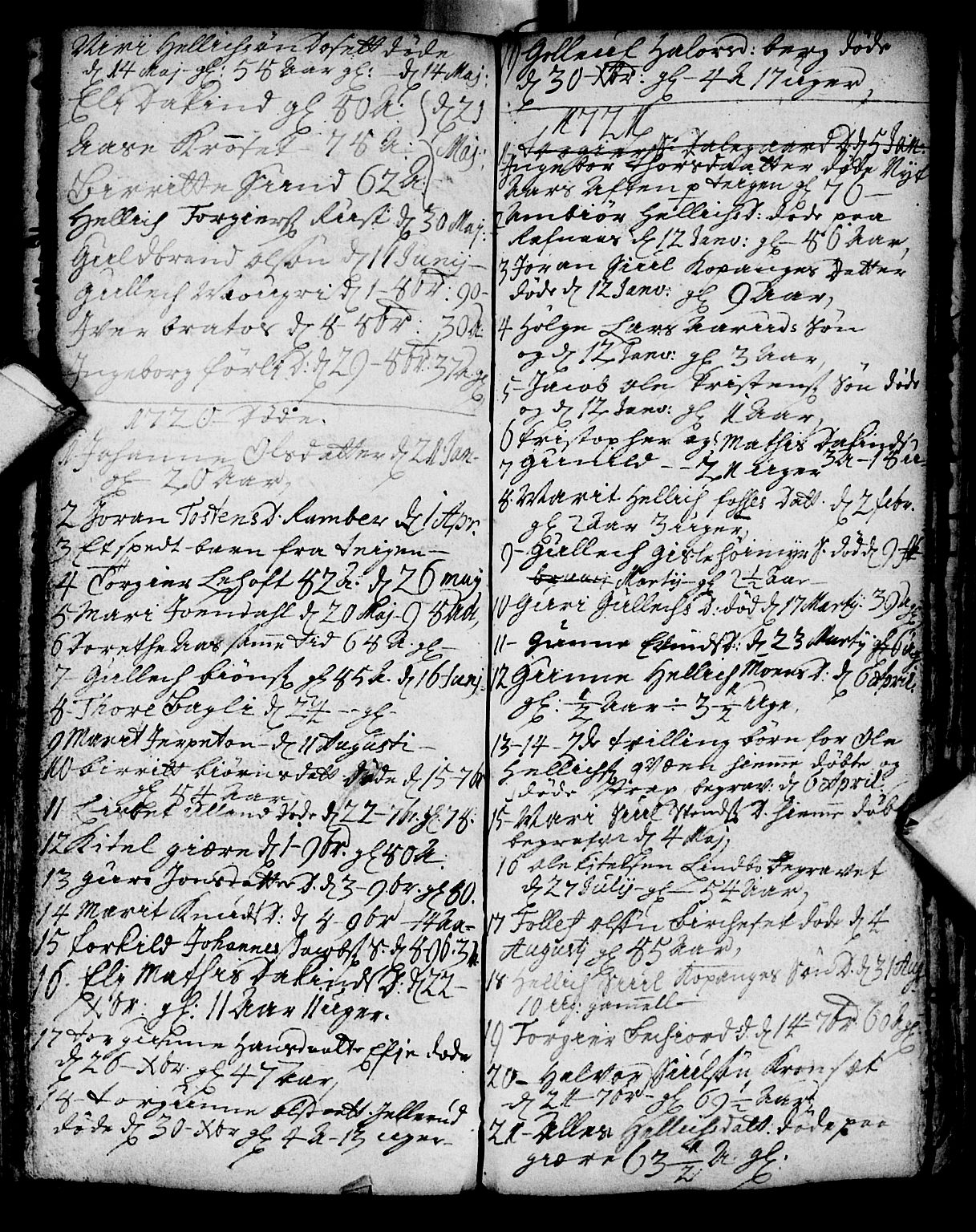 Flesberg kirkebøker, AV/SAKO-A-18/F/Fa/L0001: Parish register (official) no. I 1, 1688-1725