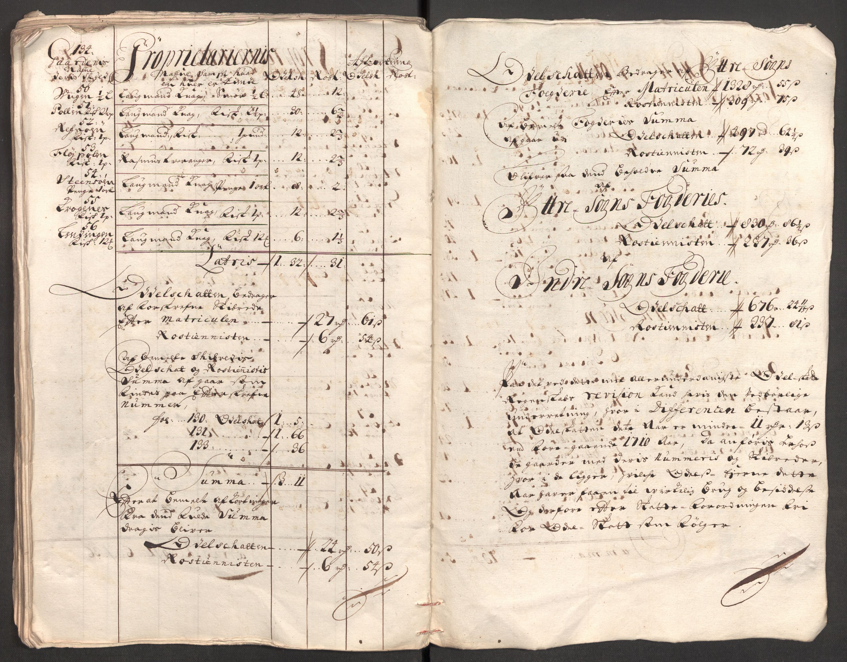 Rentekammeret inntil 1814, Reviderte regnskaper, Fogderegnskap, RA/EA-4092/R52/L3317: Fogderegnskap Sogn, 1711, p. 88