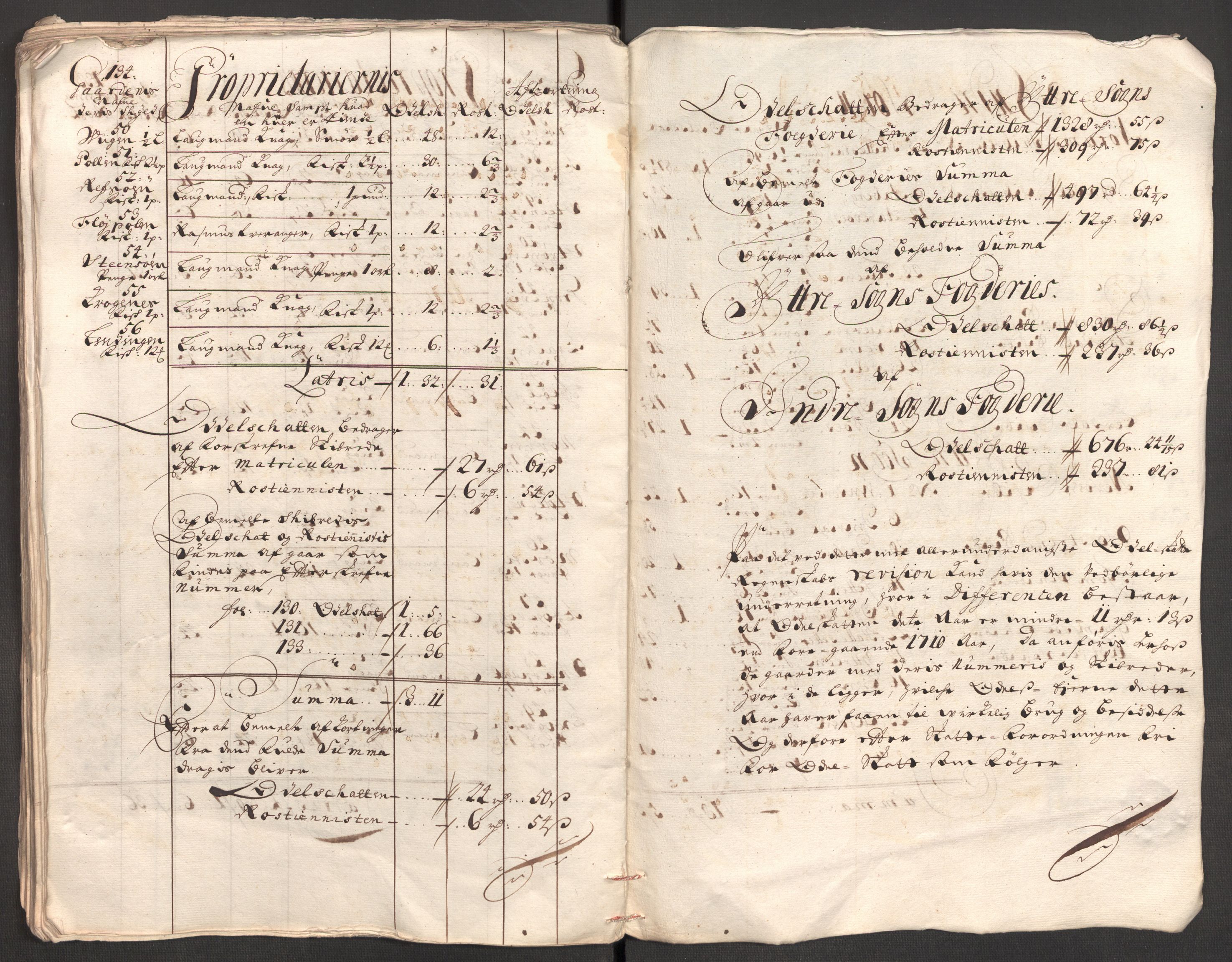 Rentekammeret inntil 1814, Reviderte regnskaper, Fogderegnskap, AV/RA-EA-4092/R52/L3317: Fogderegnskap Sogn, 1711, p. 88