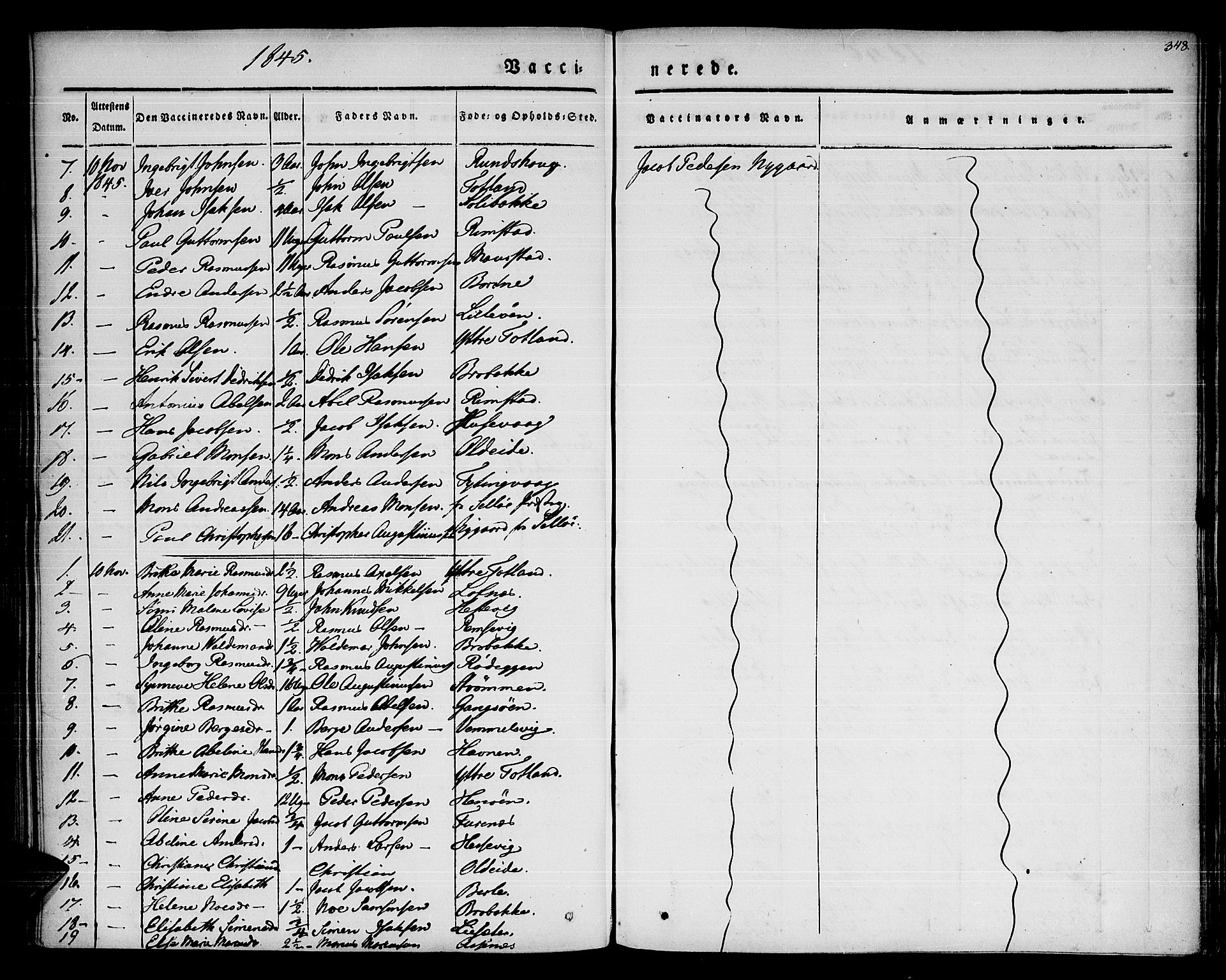 Davik sokneprestembete, AV/SAB-A-79701/H/Haa/Haaa/L0004: Parish register (official) no. A 4, 1830-1849, p. 348