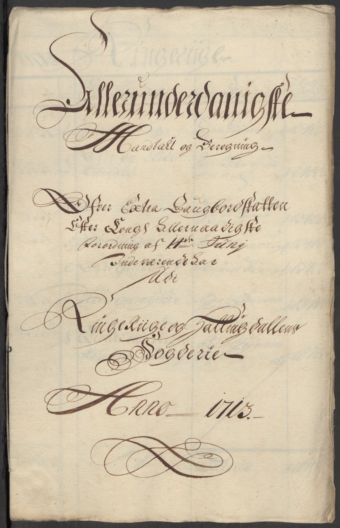 Rentekammeret inntil 1814, Reviderte regnskaper, Fogderegnskap, RA/EA-4092/R23/L1471: Fogderegnskap Ringerike og Hallingdal, 1713-1714, p. 189