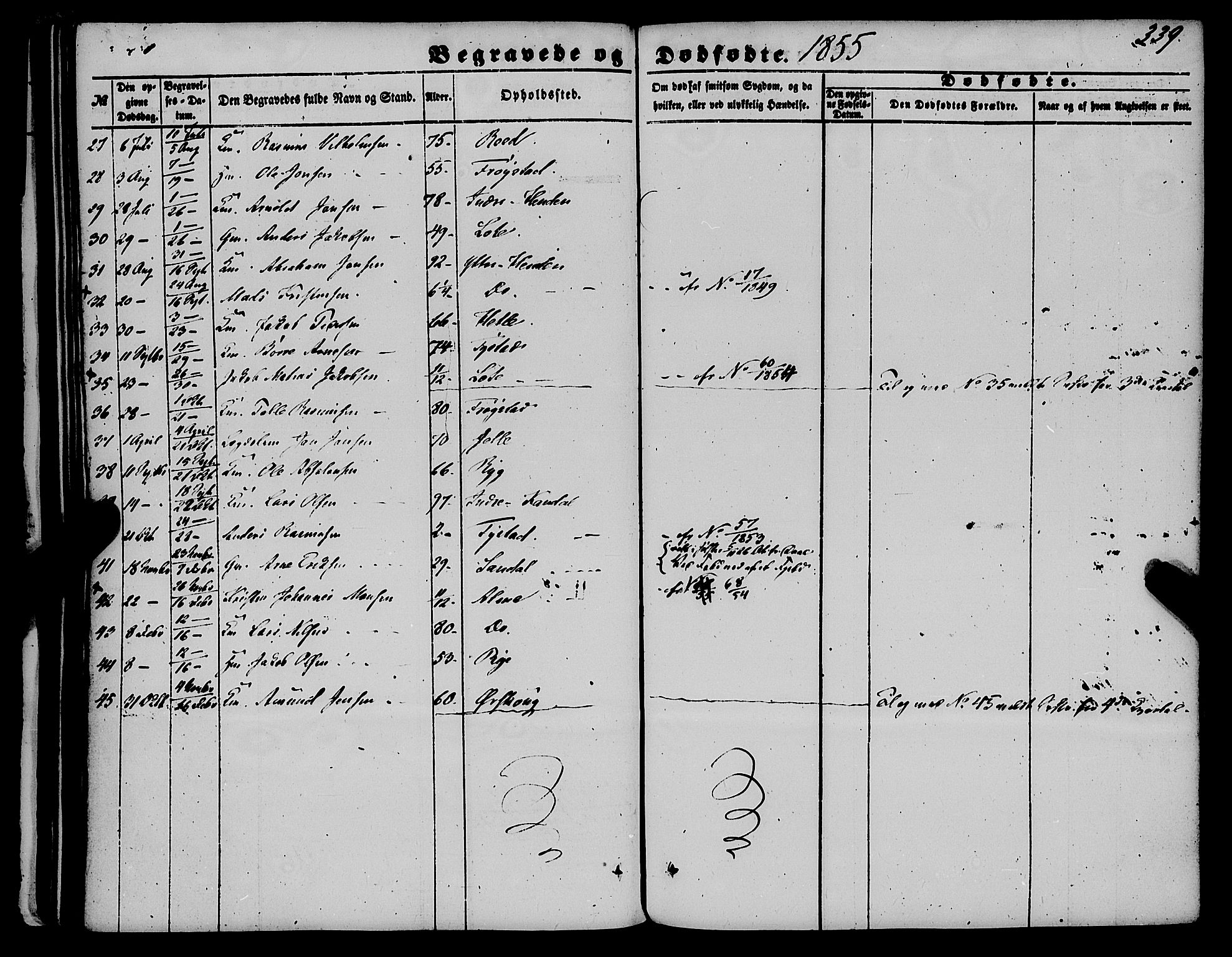 Gloppen sokneprestembete, AV/SAB-A-80101/H/Haa/Haaa/L0009: Parish register (official) no. A 9, 1855-1870, p. 339