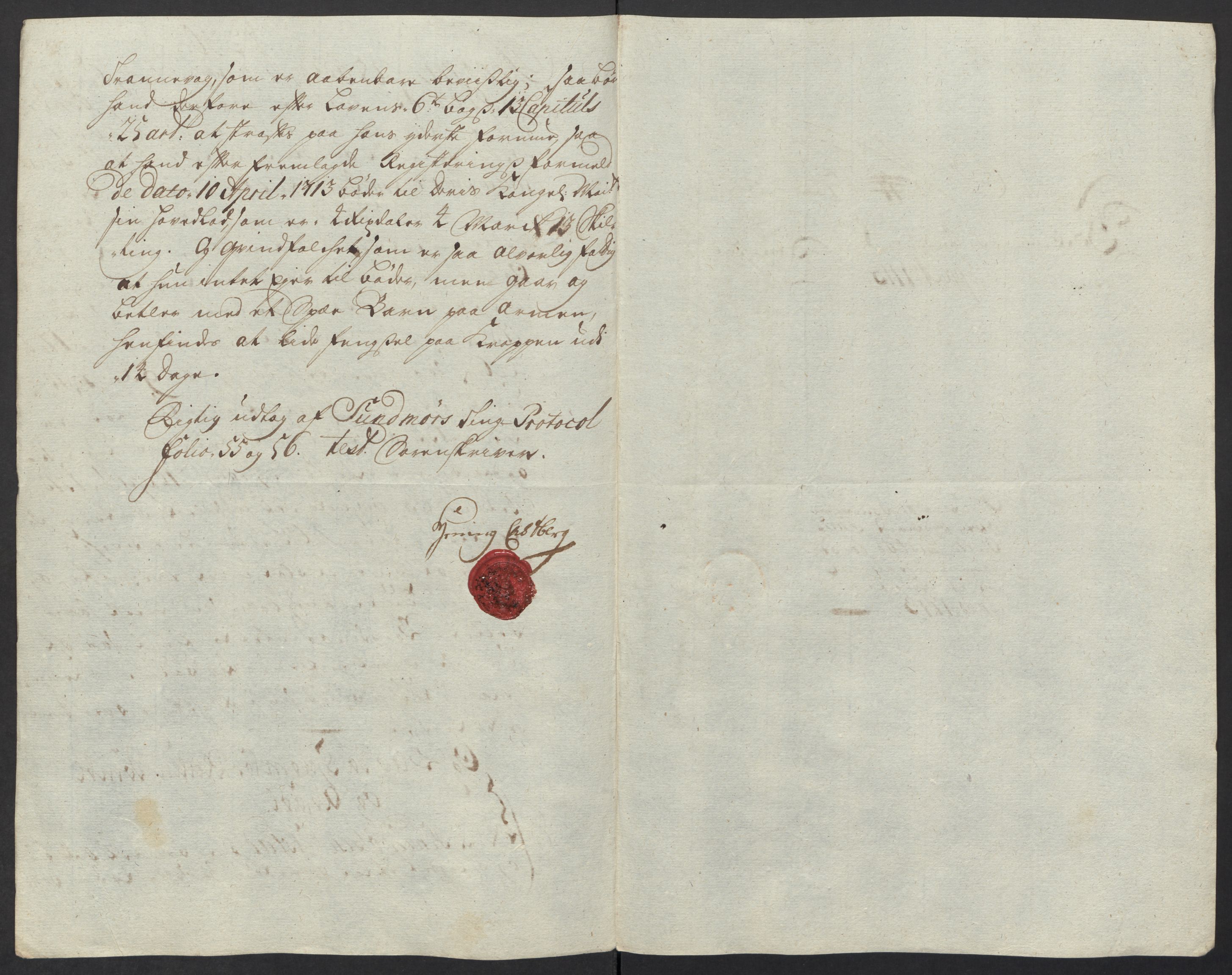 Rentekammeret inntil 1814, Reviderte regnskaper, Fogderegnskap, RA/EA-4092/R54/L3565: Fogderegnskap Sunnmøre, 1712-1713, p. 507