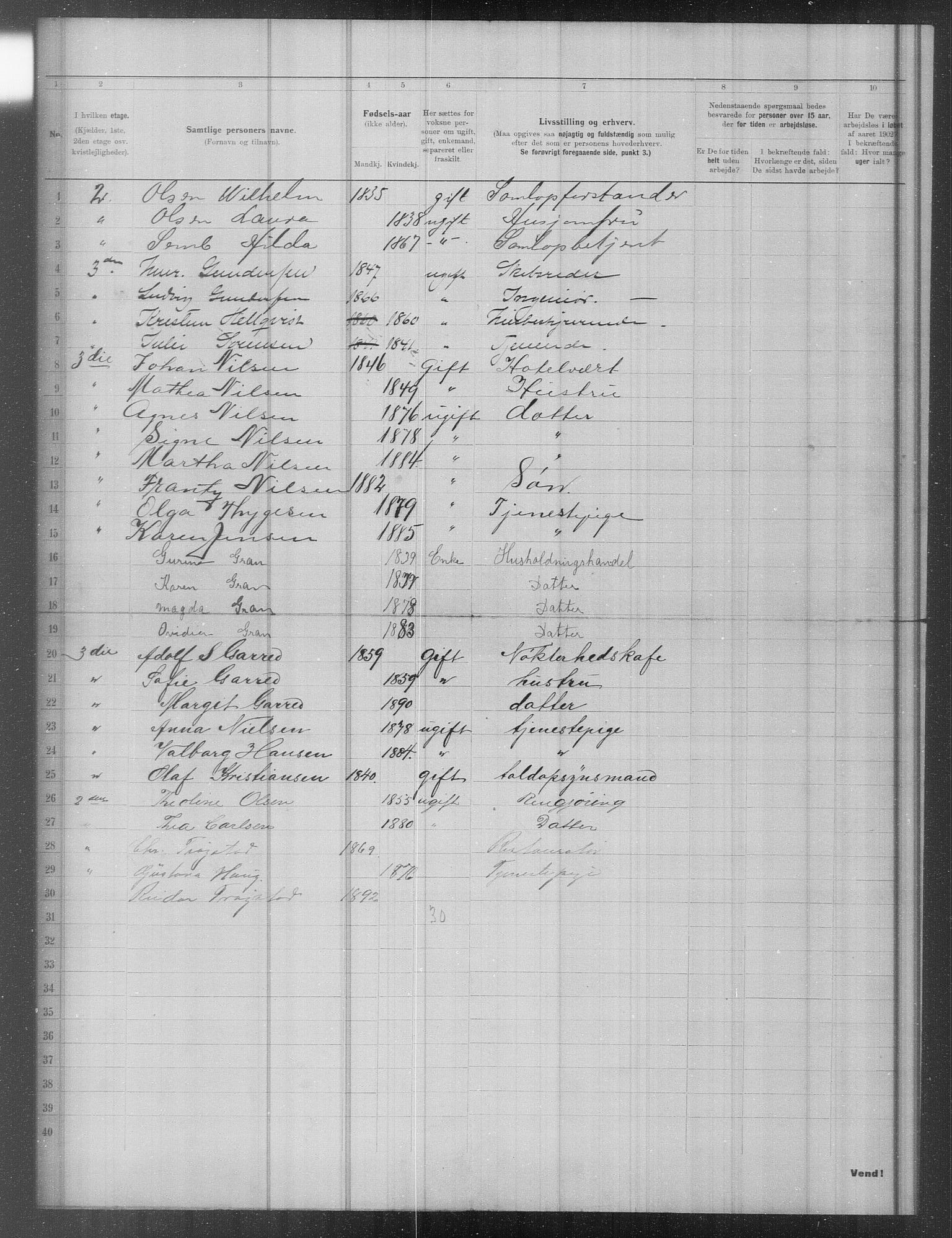 OBA, Municipal Census 1902 for Kristiania, 1902, p. 16355