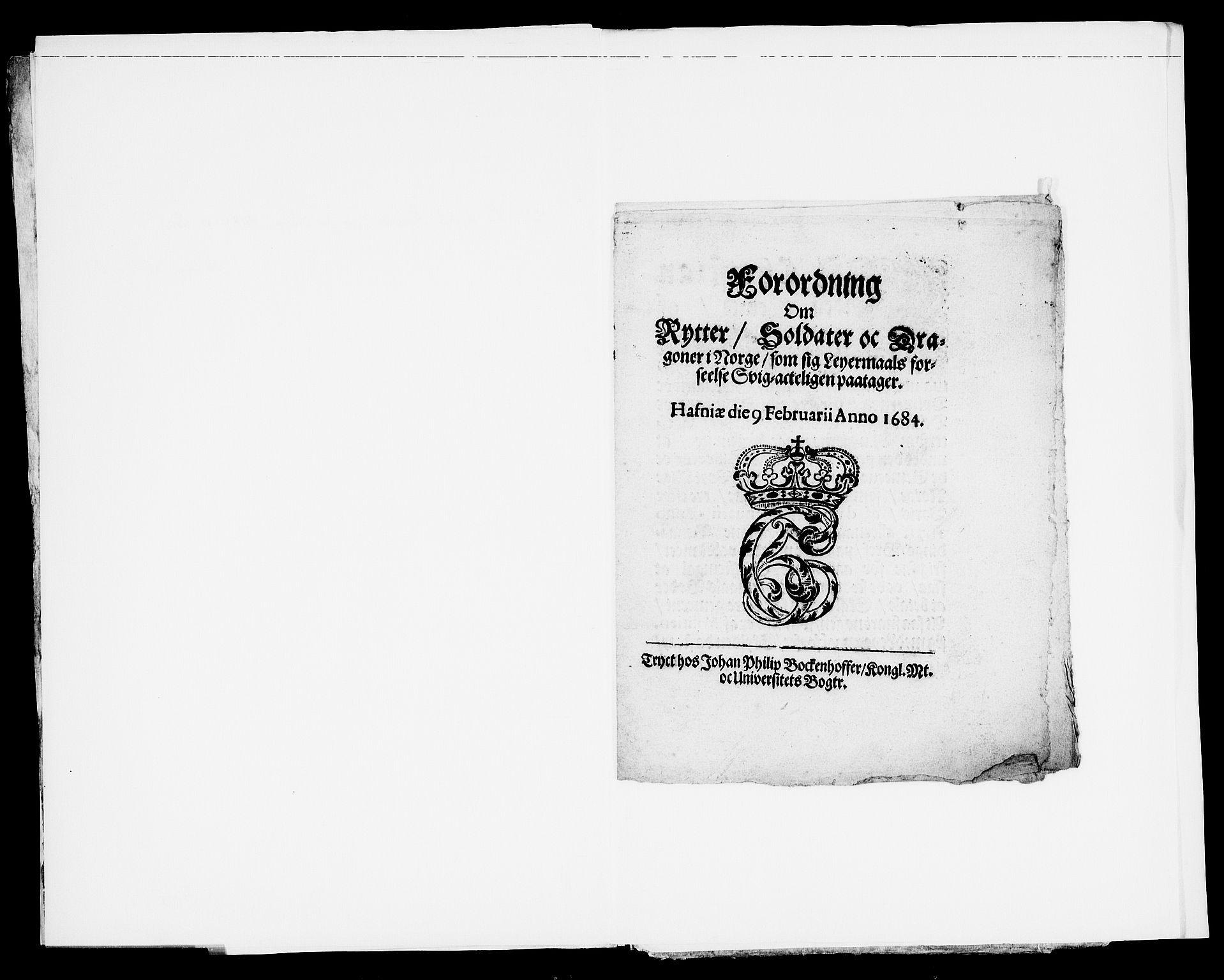 Danske Kanselli, Skapsaker, RA/EA-4061/G/L0011: Tillegg til skapsakene, 1666-1688, p. 278