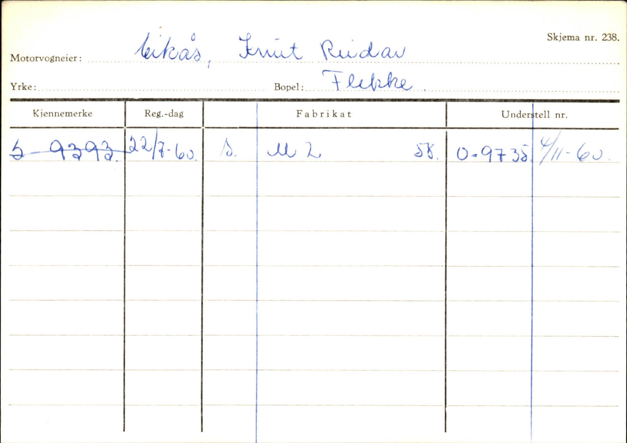 Statens vegvesen, Sogn og Fjordane vegkontor, AV/SAB-A-5301/4/F/L0125: Eigarregister Sogndal V-Å. Aurland A-Å. Fjaler A-N, 1945-1975, p. 1599