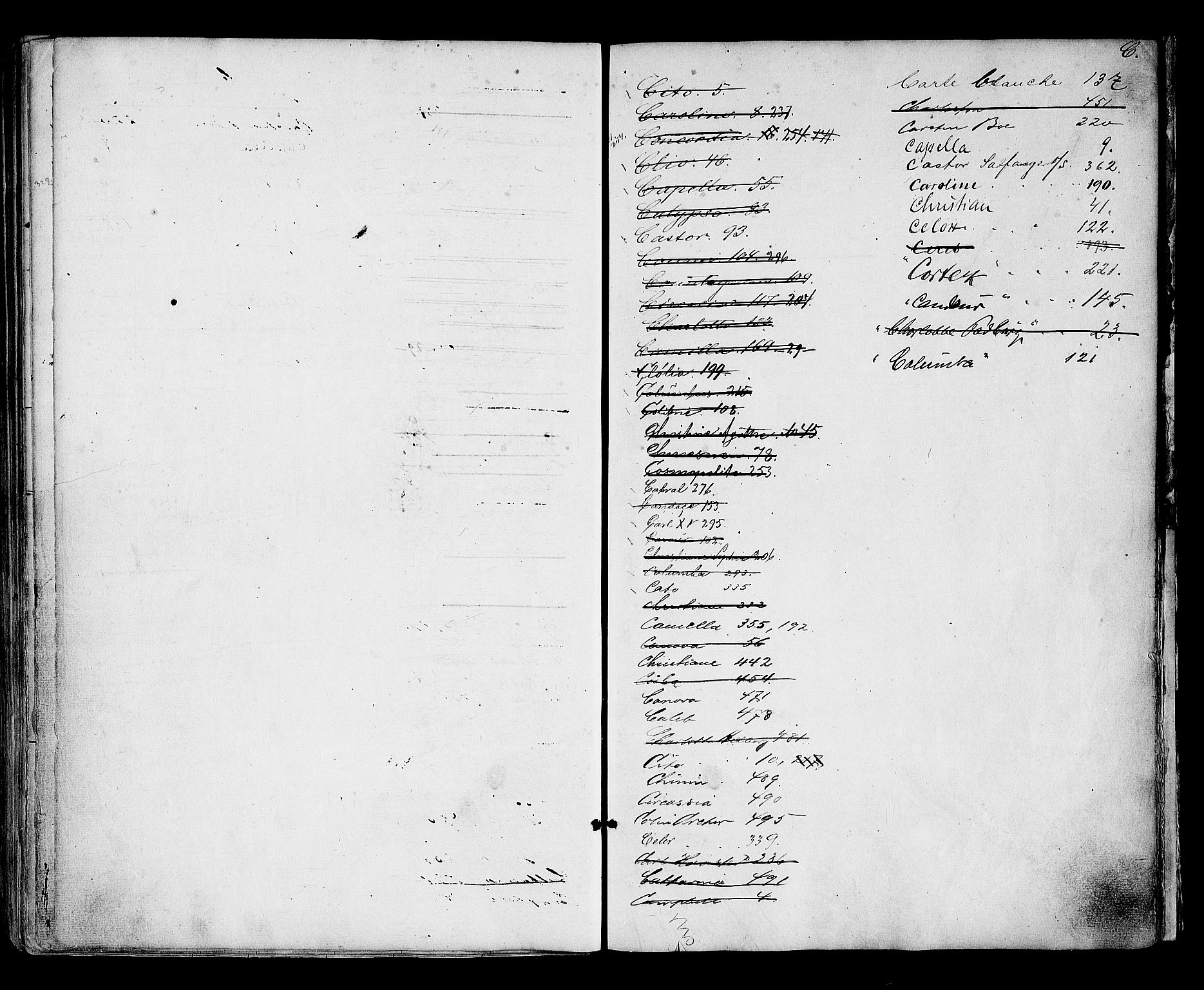 Arendal tollsted, SAK/1351-0003/H/Ha/L0642: Protokoll over utleverte nasjonalitetsbevis, 1864-1874, p. 438