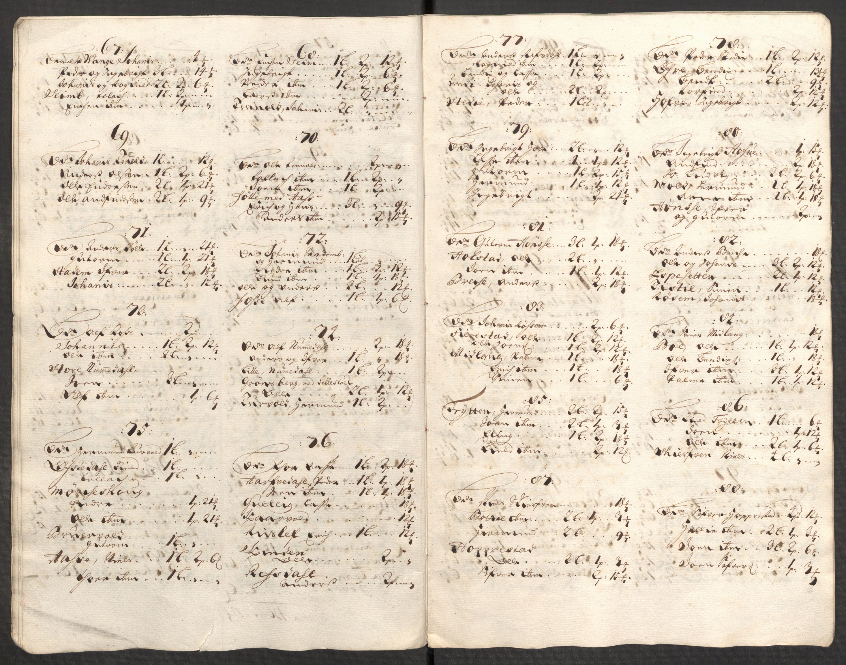 Rentekammeret inntil 1814, Reviderte regnskaper, Fogderegnskap, RA/EA-4092/R52/L3314: Fogderegnskap Sogn, 1705-1707, p. 335