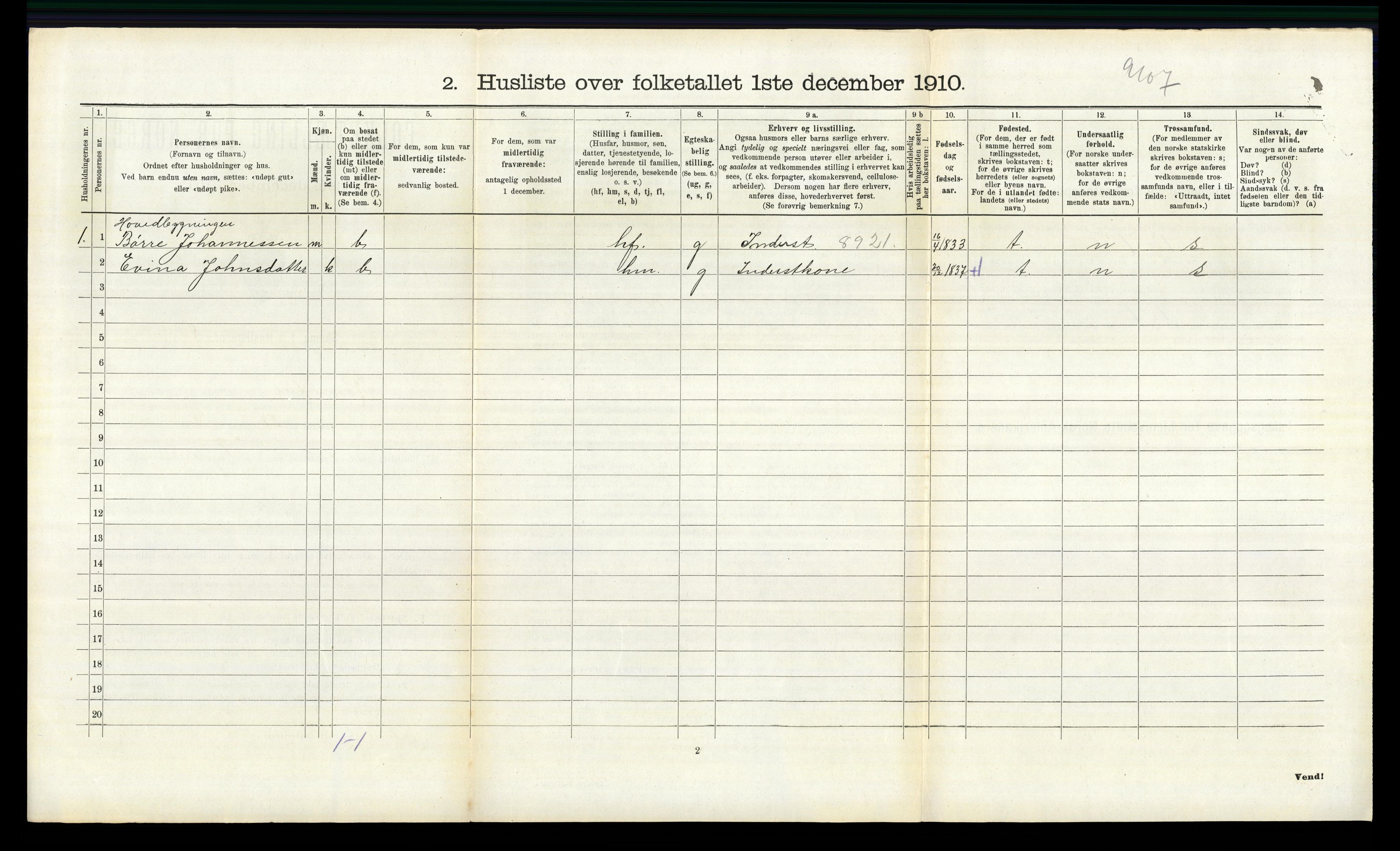 RA, 1910 census for Romedal, 1910, p. 346