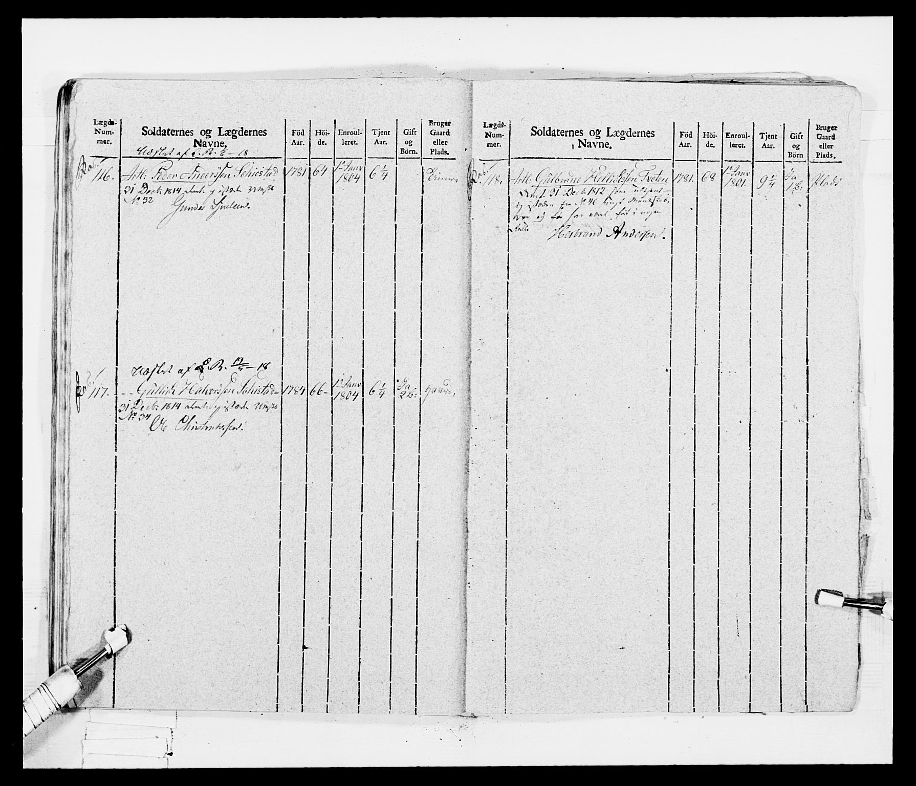 Generalitets- og kommissariatskollegiet, Det kongelige norske kommissariatskollegium, AV/RA-EA-5420/E/Eh/L0047: 2. Akershusiske nasjonale infanteriregiment, 1791-1810, p. 553