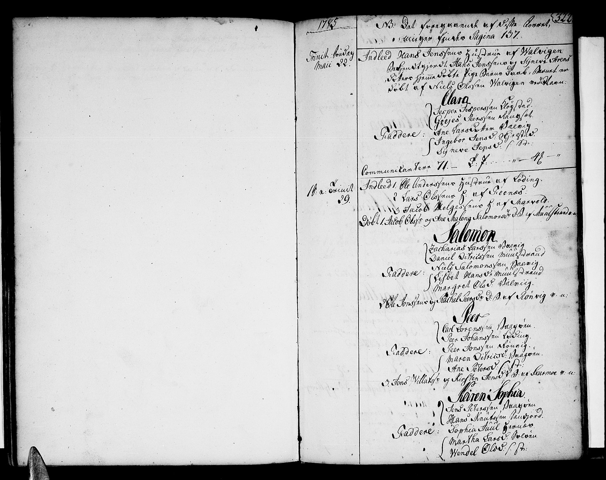 Ministerialprotokoller, klokkerbøker og fødselsregistre - Nordland, AV/SAT-A-1459/801/L0003: Parish register (official) no. 801A03, 1762-1795, p. 322