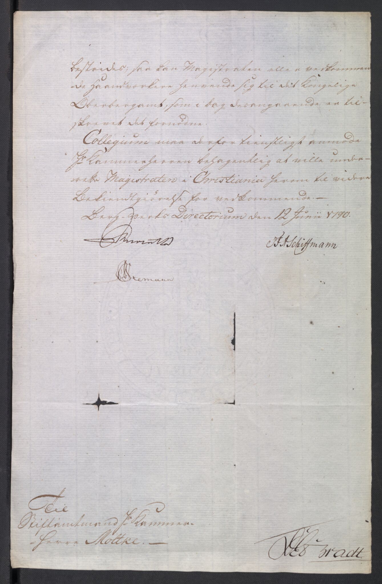 Kristiania stiftamt, SAO/A-10386/E/Ea/Eai/L0002: Bergverksdirektoriet, 1786-1790, p. 47