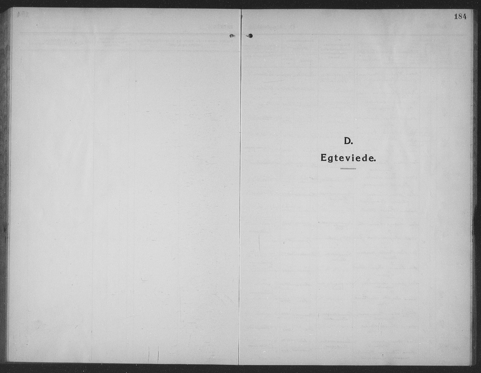 Ministerialprotokoller, klokkerbøker og fødselsregistre - Møre og Romsdal, SAT/A-1454/523/L0342: Parish register (copy) no. 523C05, 1916-1937, p. 184