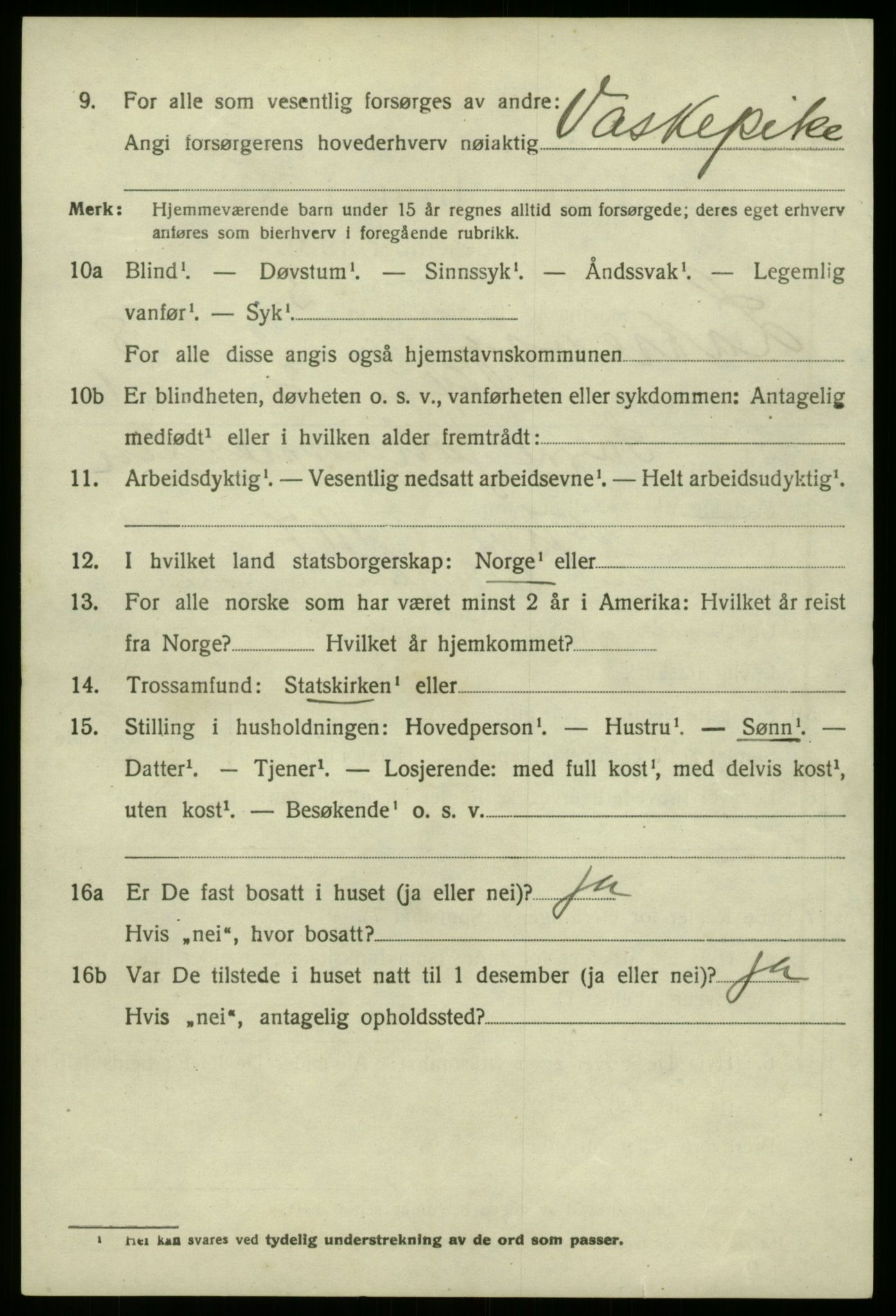 SAB, 1920 census for Laksevåg, 1920, p. 19413