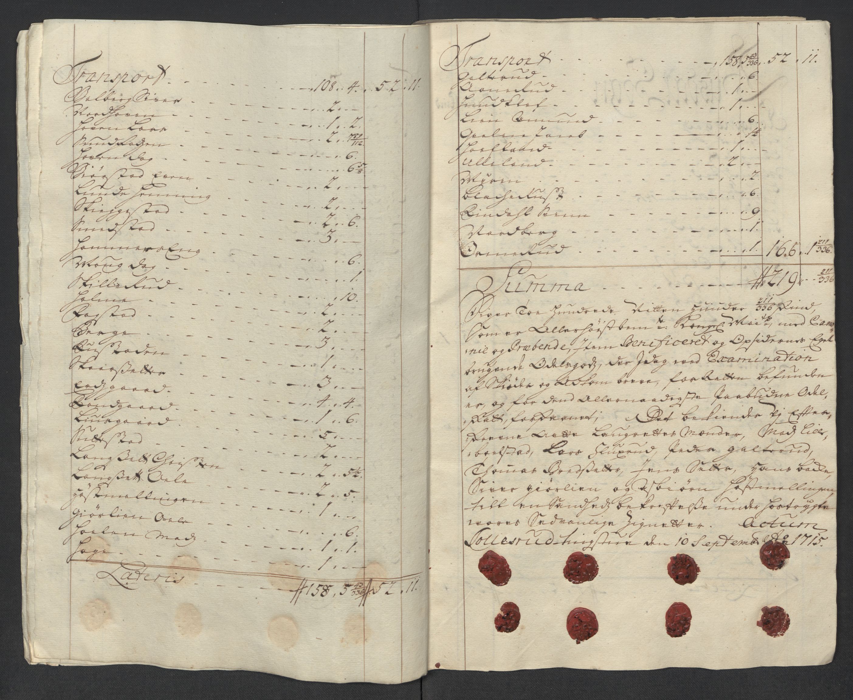 Rentekammeret inntil 1814, Reviderte regnskaper, Fogderegnskap, AV/RA-EA-4092/R17/L1184: Fogderegnskap Gudbrandsdal, 1715, p. 212