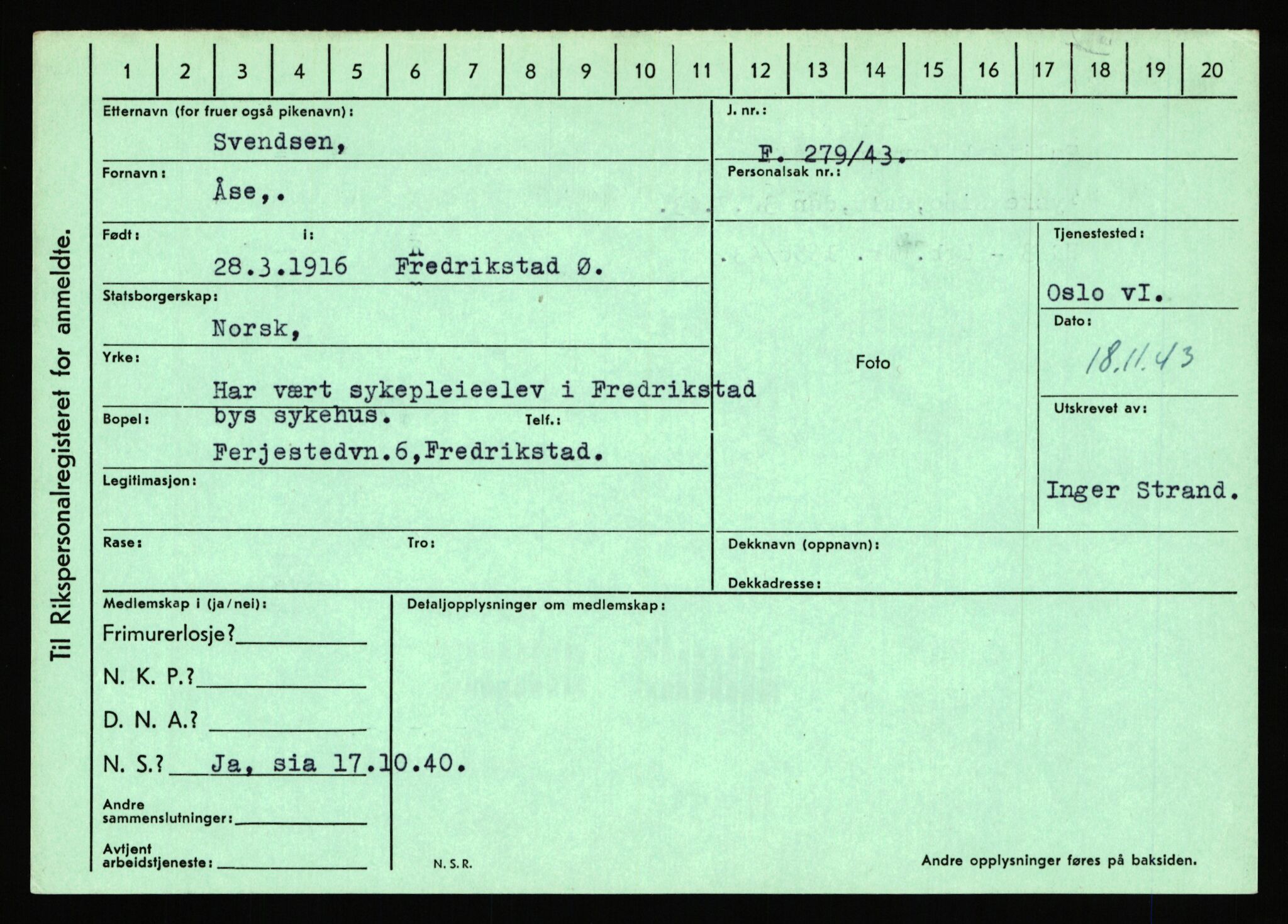 Statspolitiet - Hovedkontoret / Osloavdelingen, AV/RA-S-1329/C/Ca/L0015: Svea - Tøsse, 1943-1945, p. 114