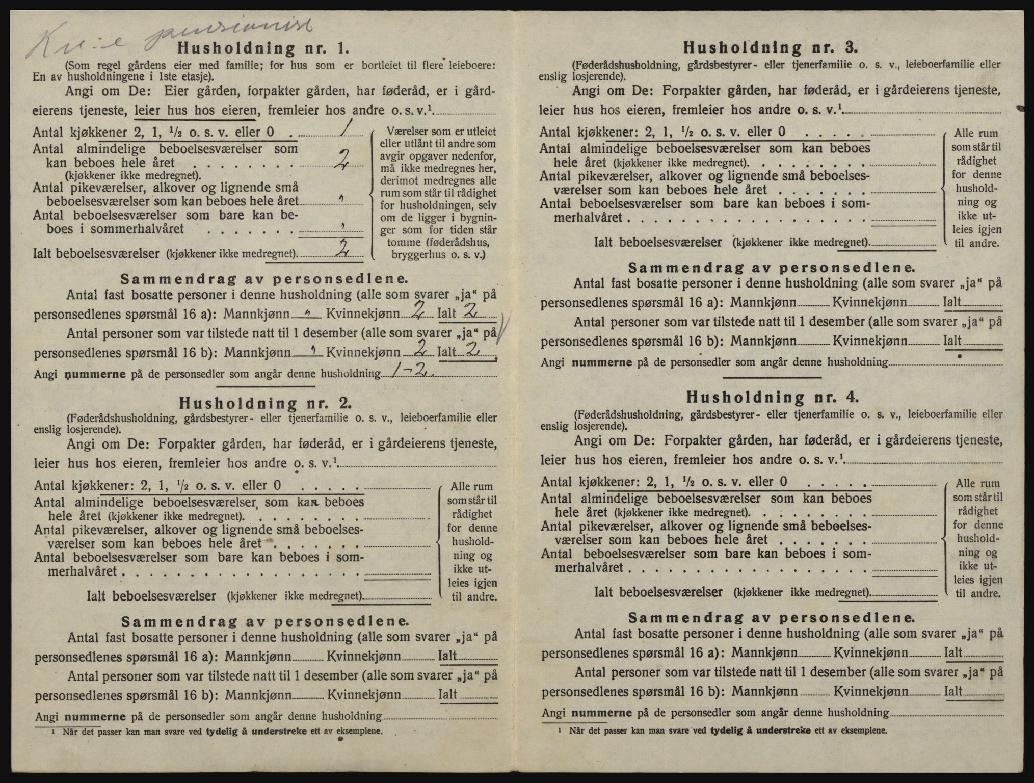 SAO, 1920 census for Rødenes, 1920, p. 269