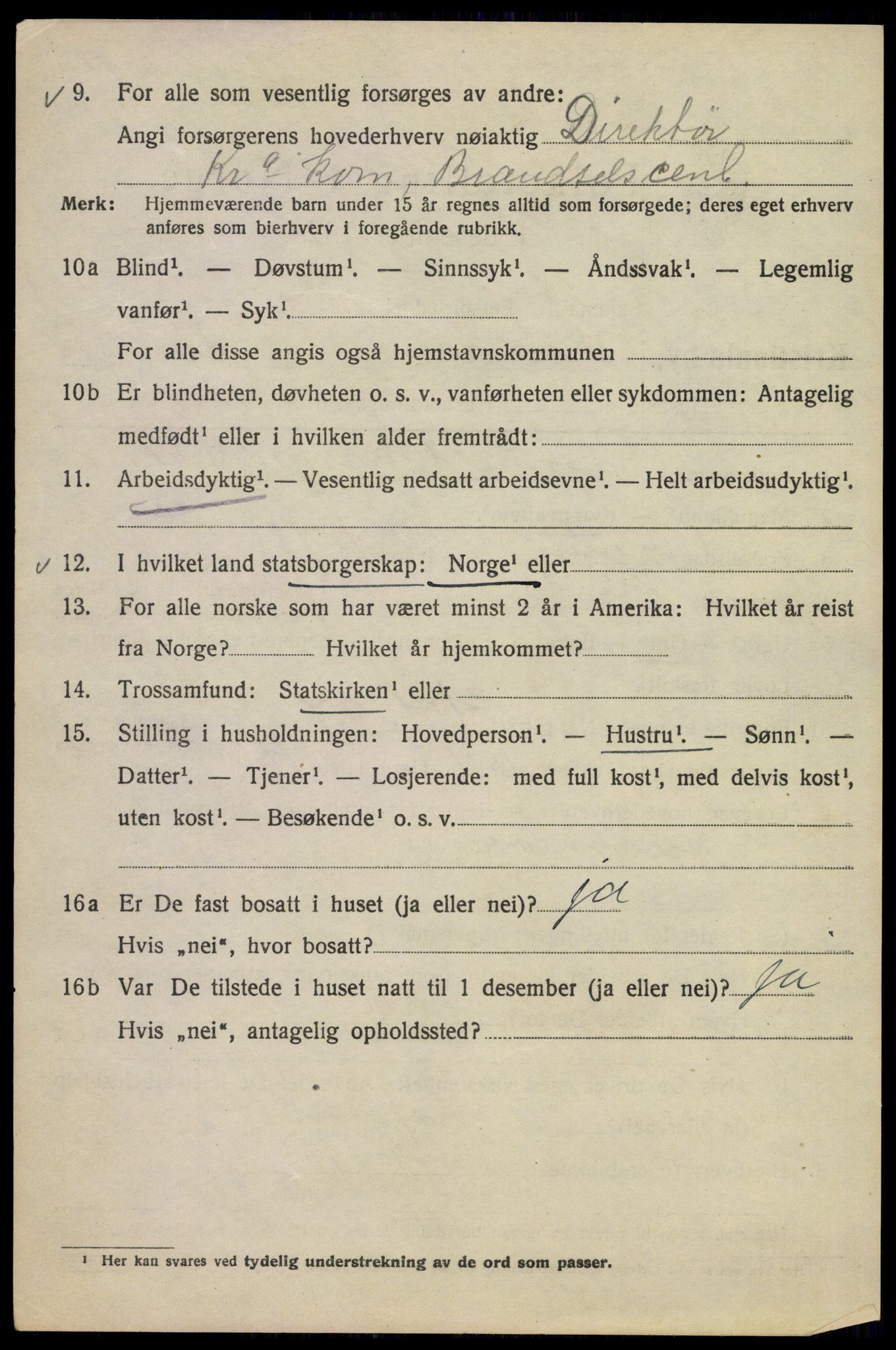 SAO, 1920 census for Kristiania, 1920, p. 636754