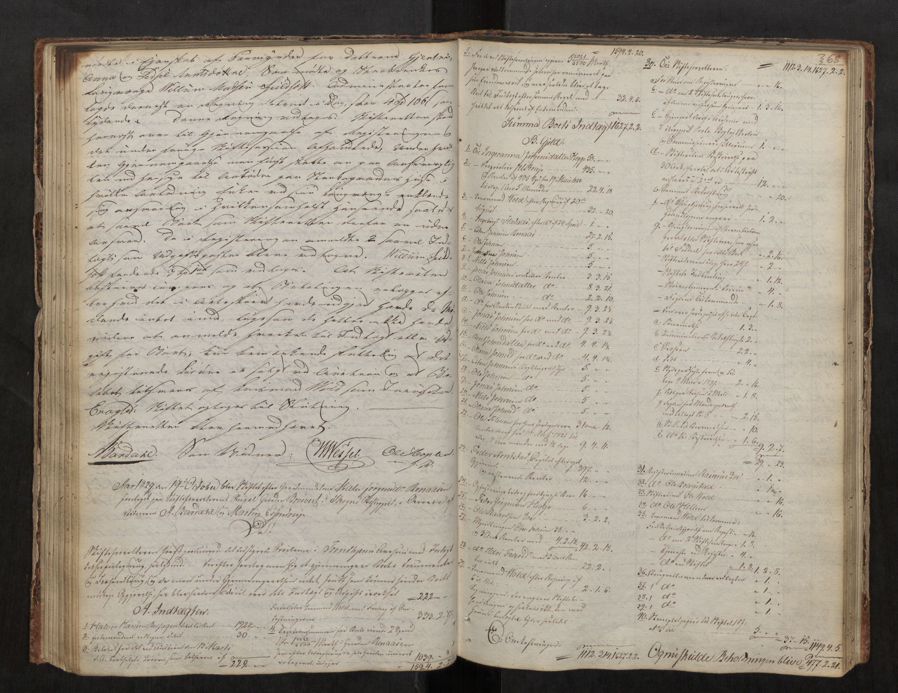 Stjør- og Verdal sorenskriveri, AV/SAT-A-4167/1/3/3A/L0029: Skifteprotokoll 24, 1818-1841, p. 68